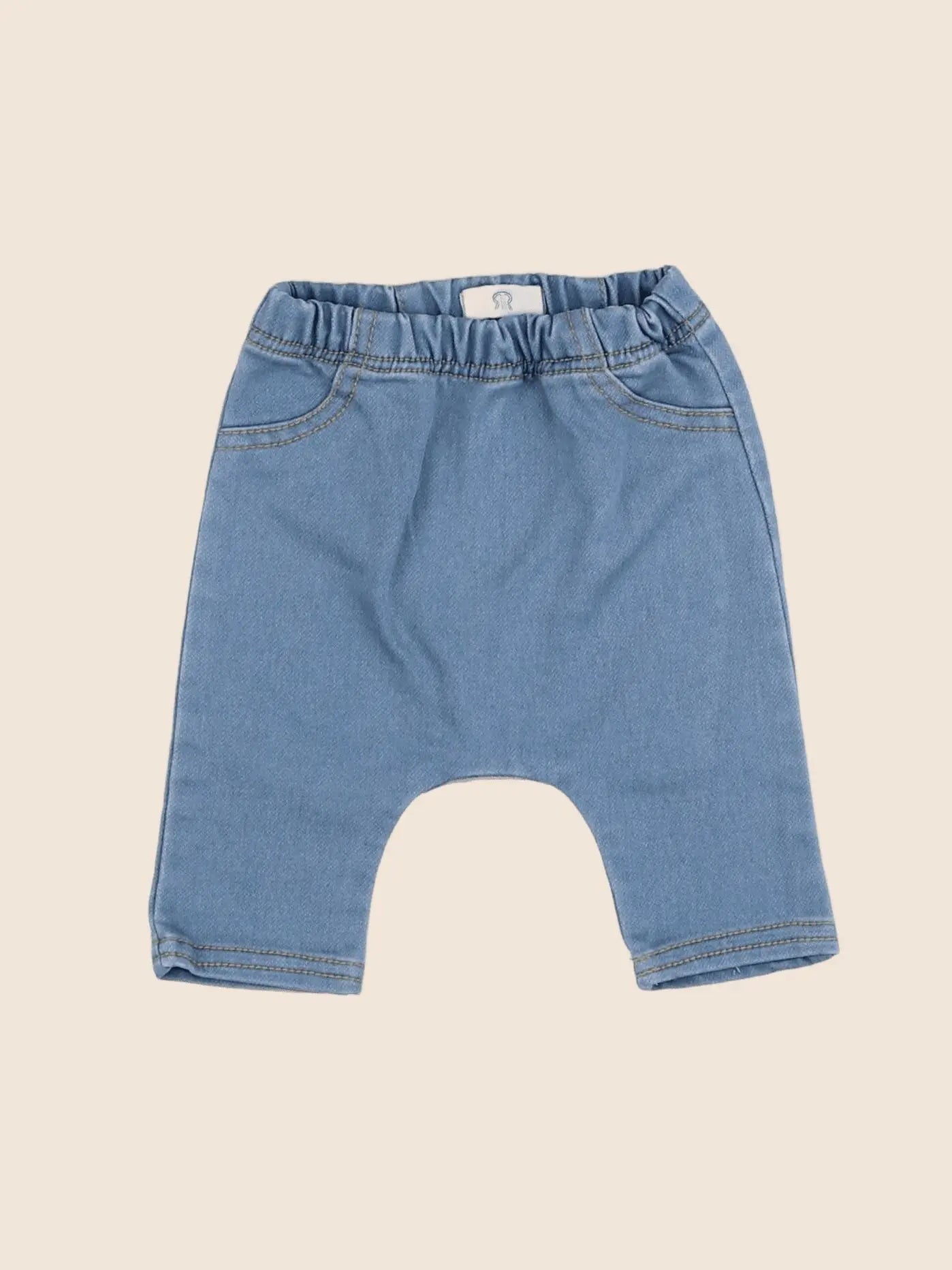 La Redoute - sarouel bleu - 6 mois