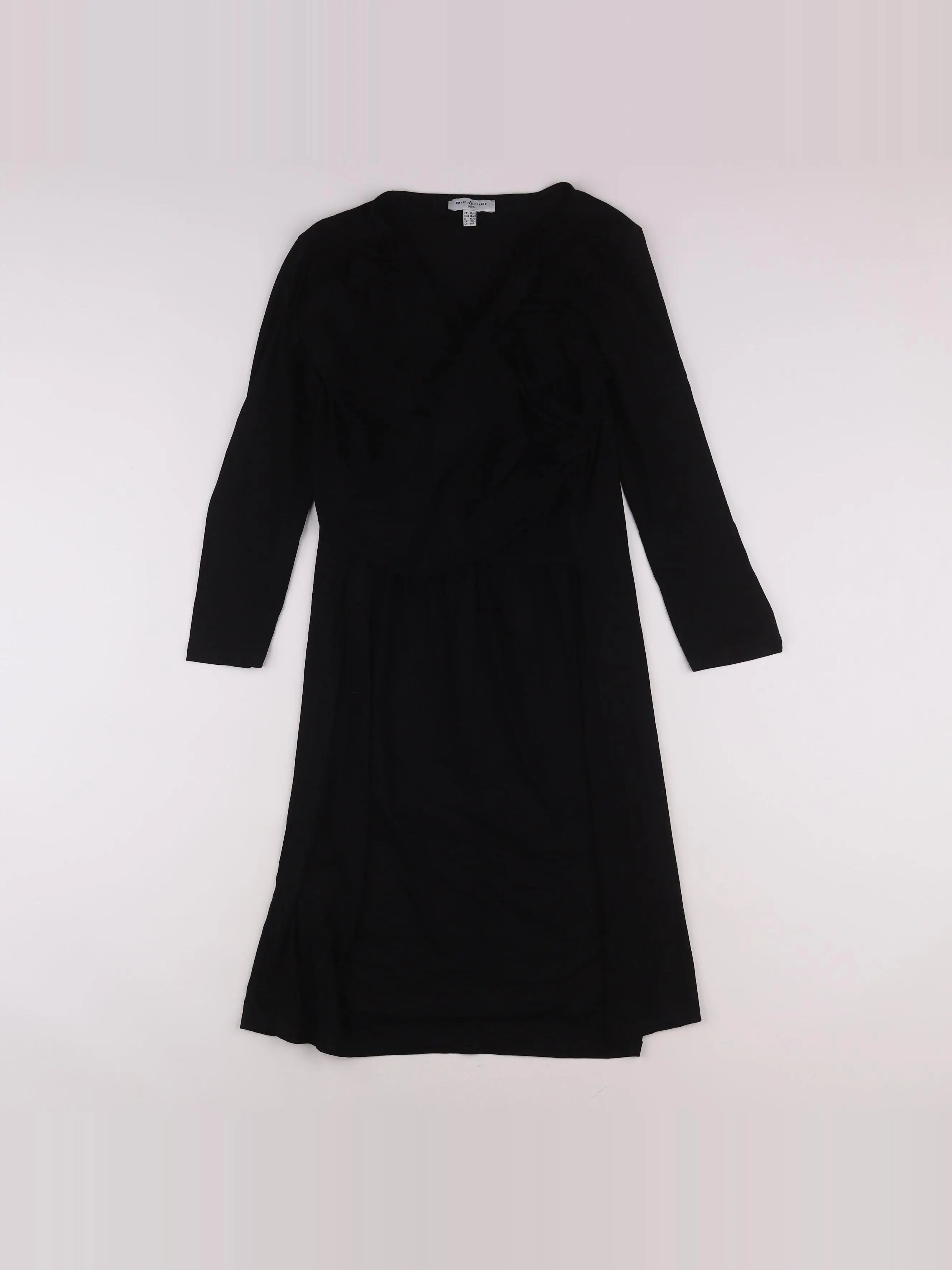 Envie de fraise - robe grossesse noir - 40 à 42
