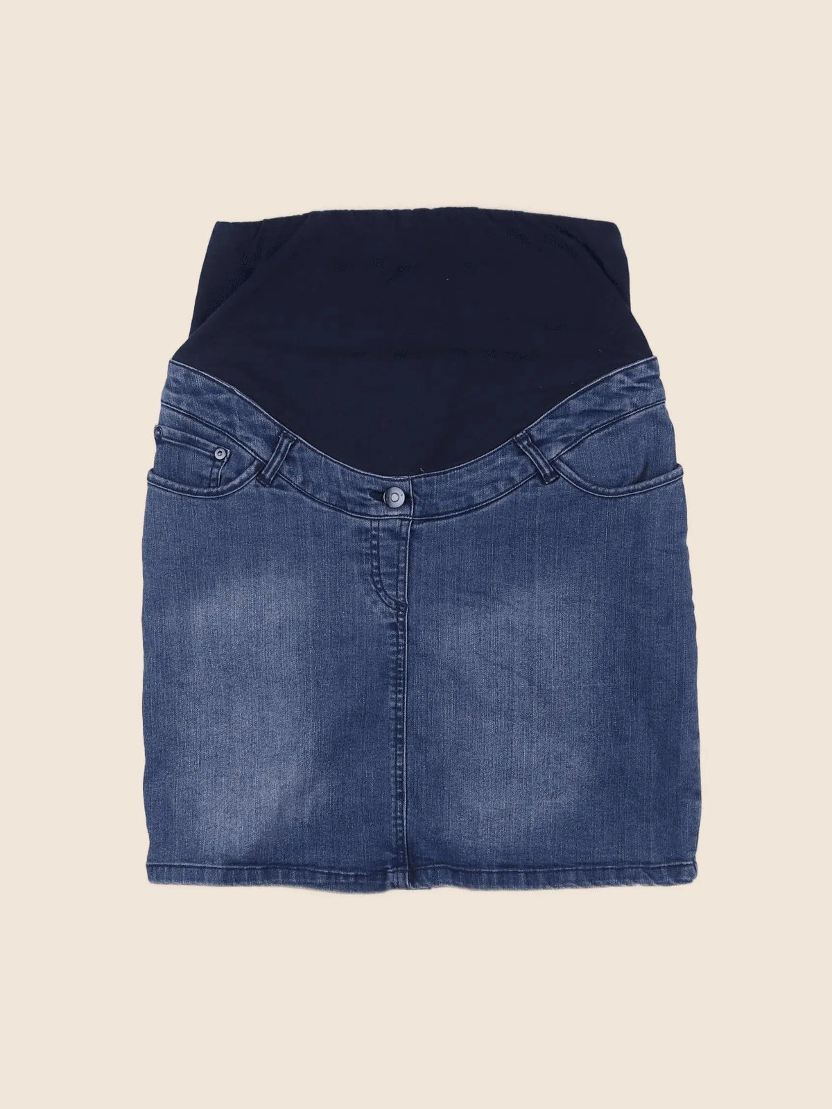 Vertbaudet - jupe grossesse bleu - 36