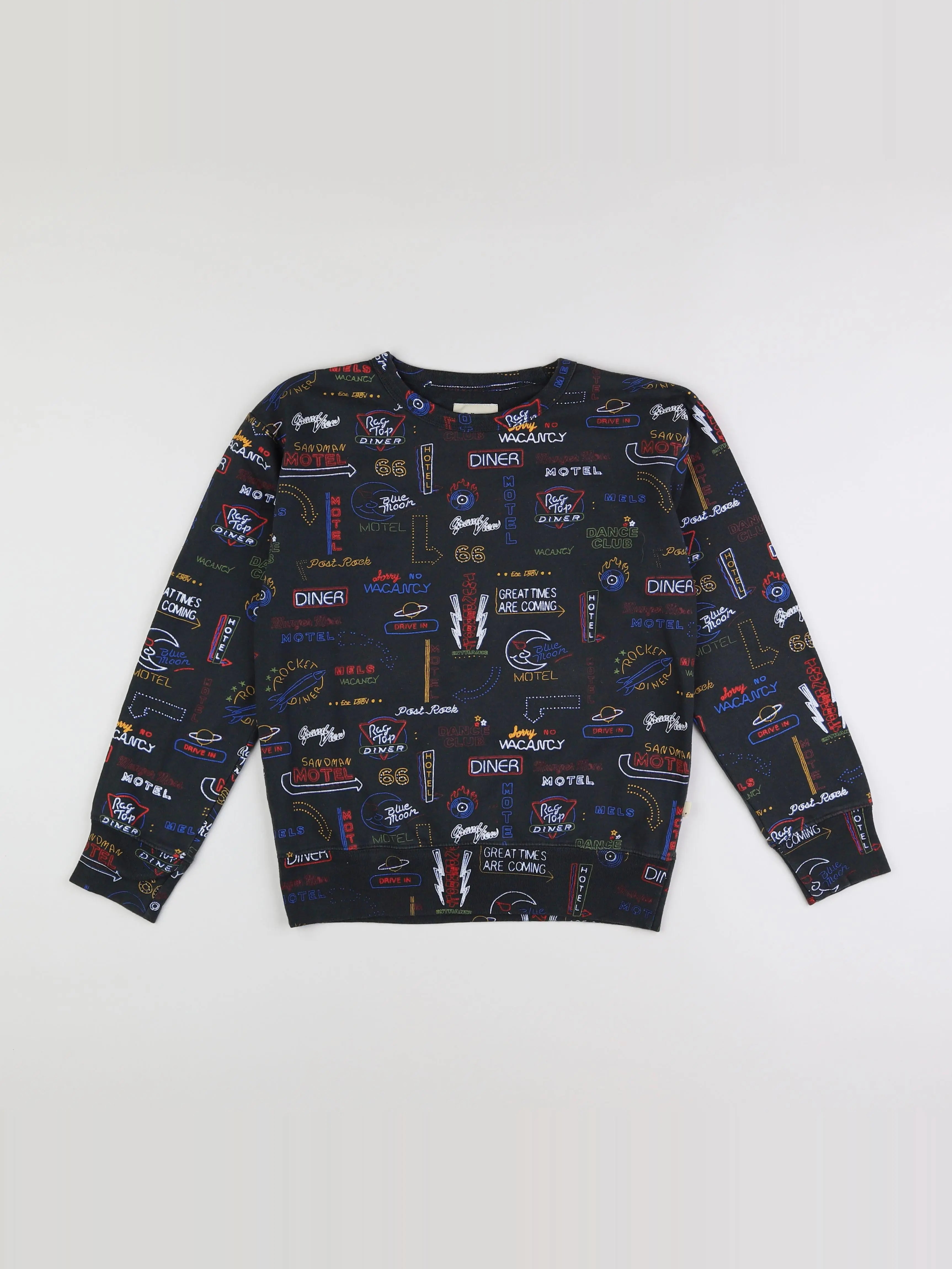 Bellerose - sweat bleu - 12 ans