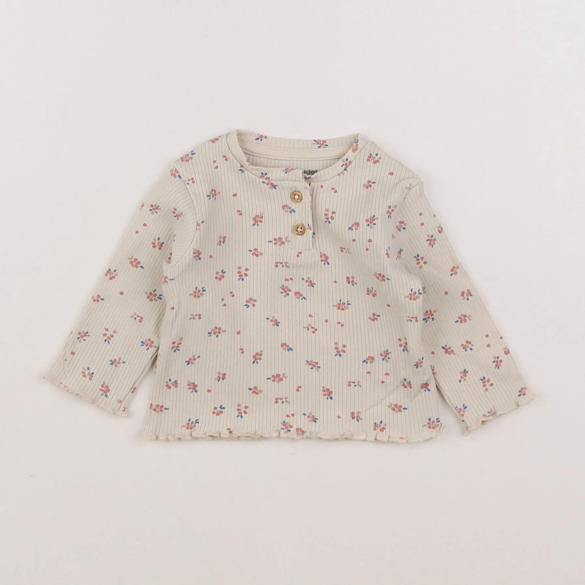 Vertbaudet - tee-shirt blanc - 3 mois
