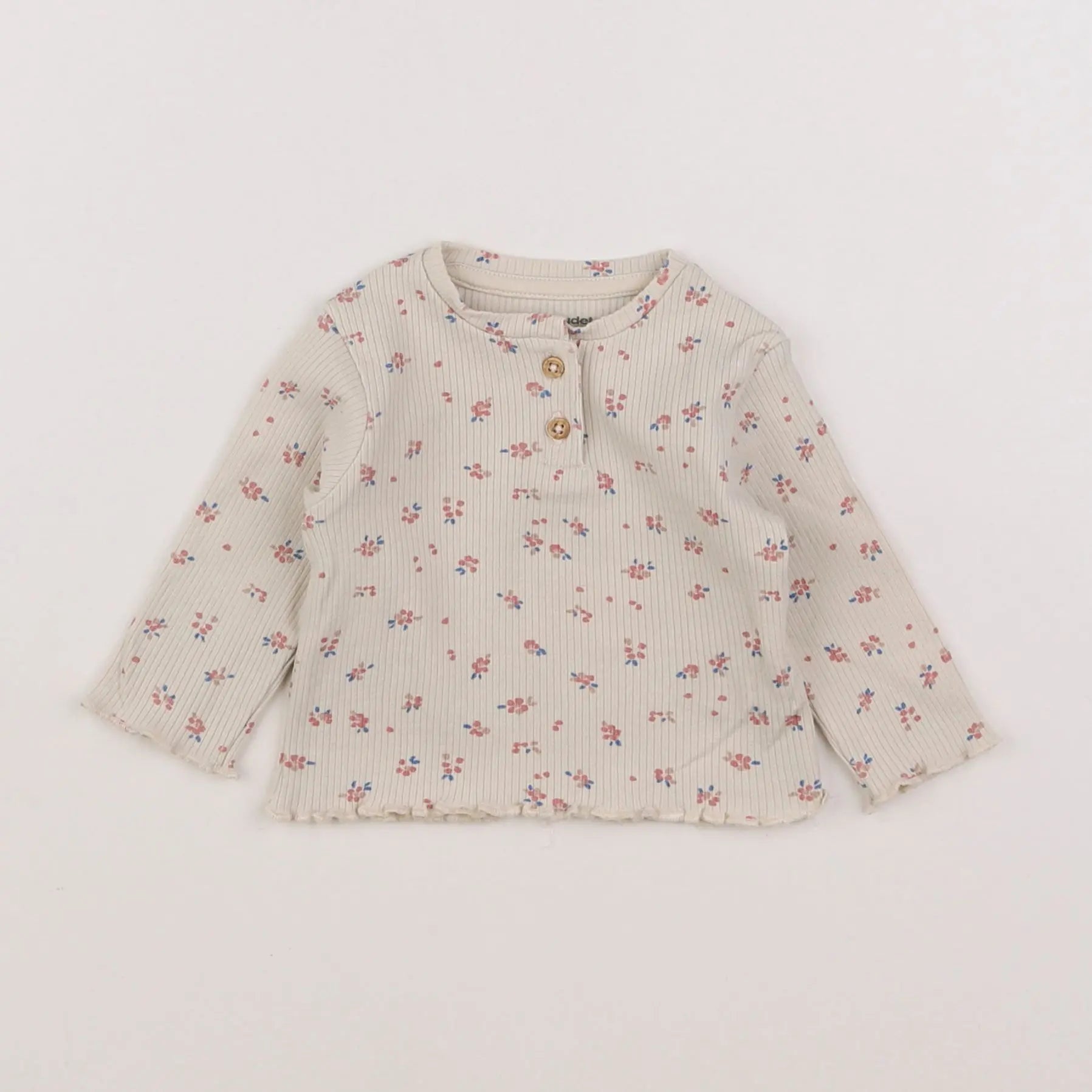Vertbaudet - tee-shirt blanc - 3 mois
