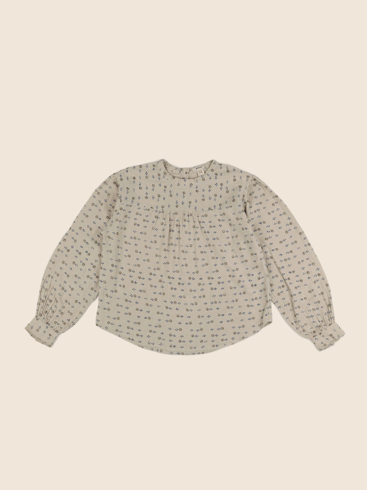 Bellerose - blouse beige - 14 ans