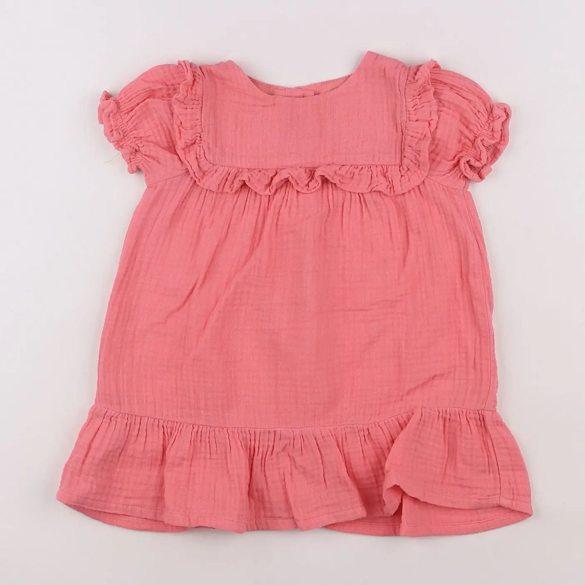 Vertbaudet - robe rose - 2 ans