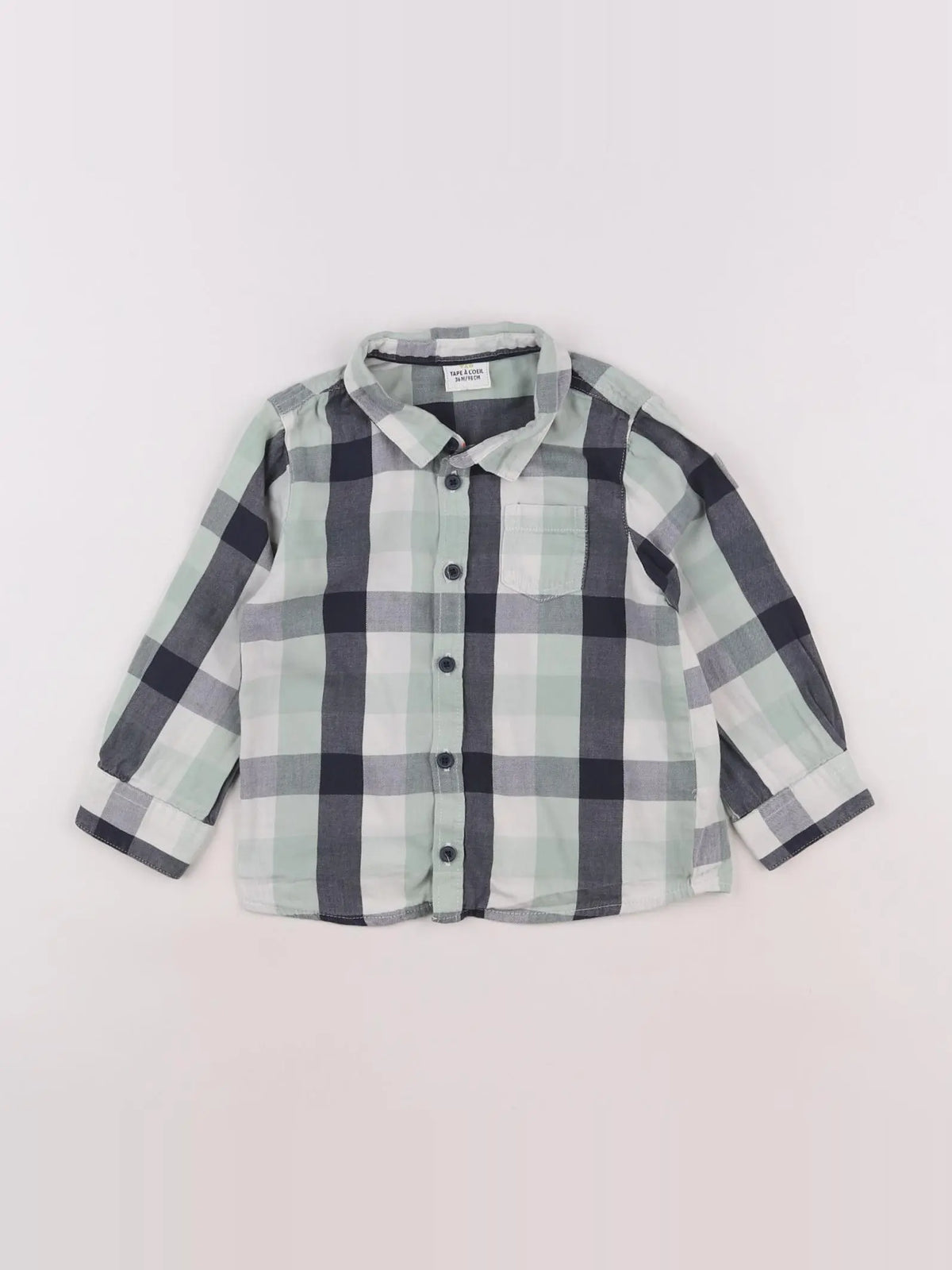 Tape à l'oeil - chemise vert - 3 ans