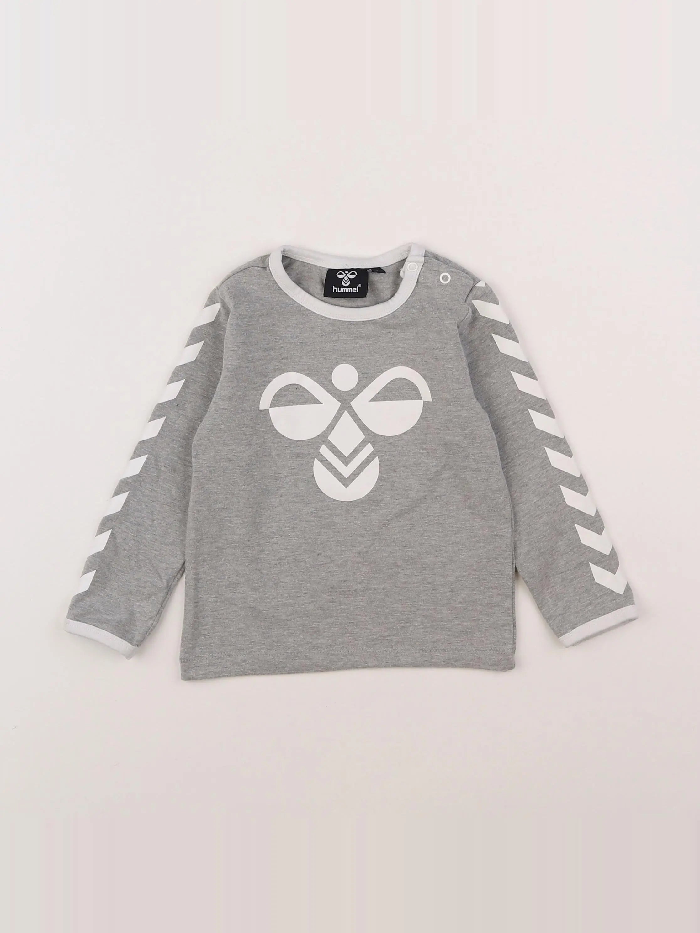 Hummel - tee-shirt gris - 18 mois