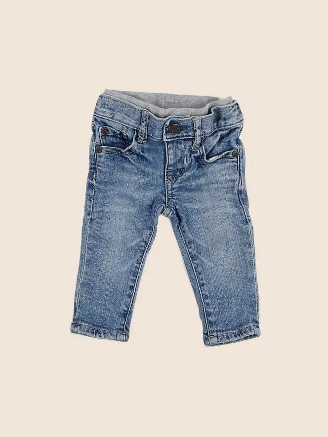 GAP - jean bleu - 3/6 mois