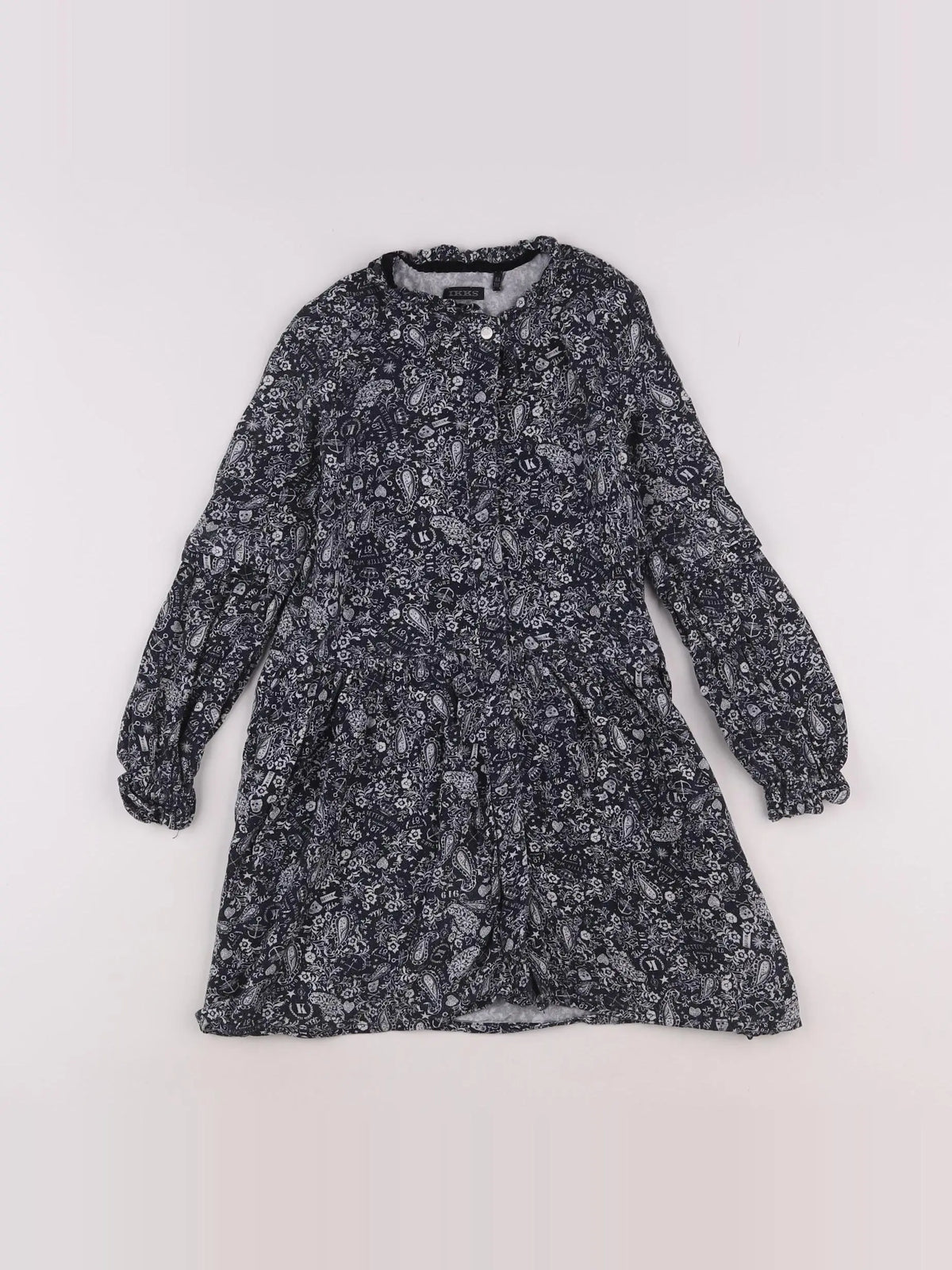 IKKS - robe noir - 6 ans
