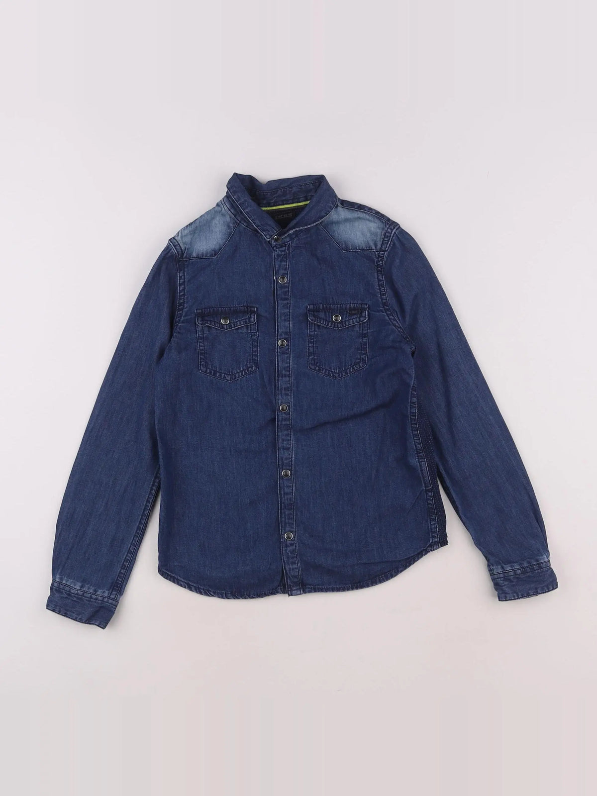 IKKS - chemise bleu - 8 ans