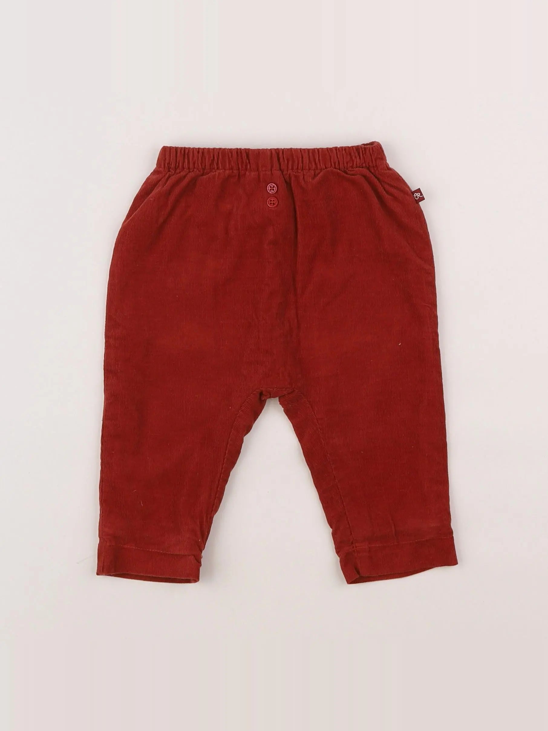 Cadet Rousselle - pantalon rouge - 6 mois