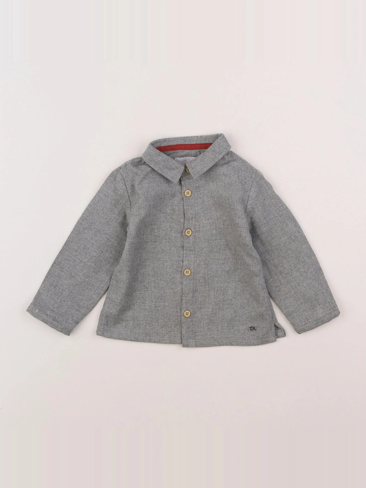 Cadet Rousselle - chemise gris - 12 mois