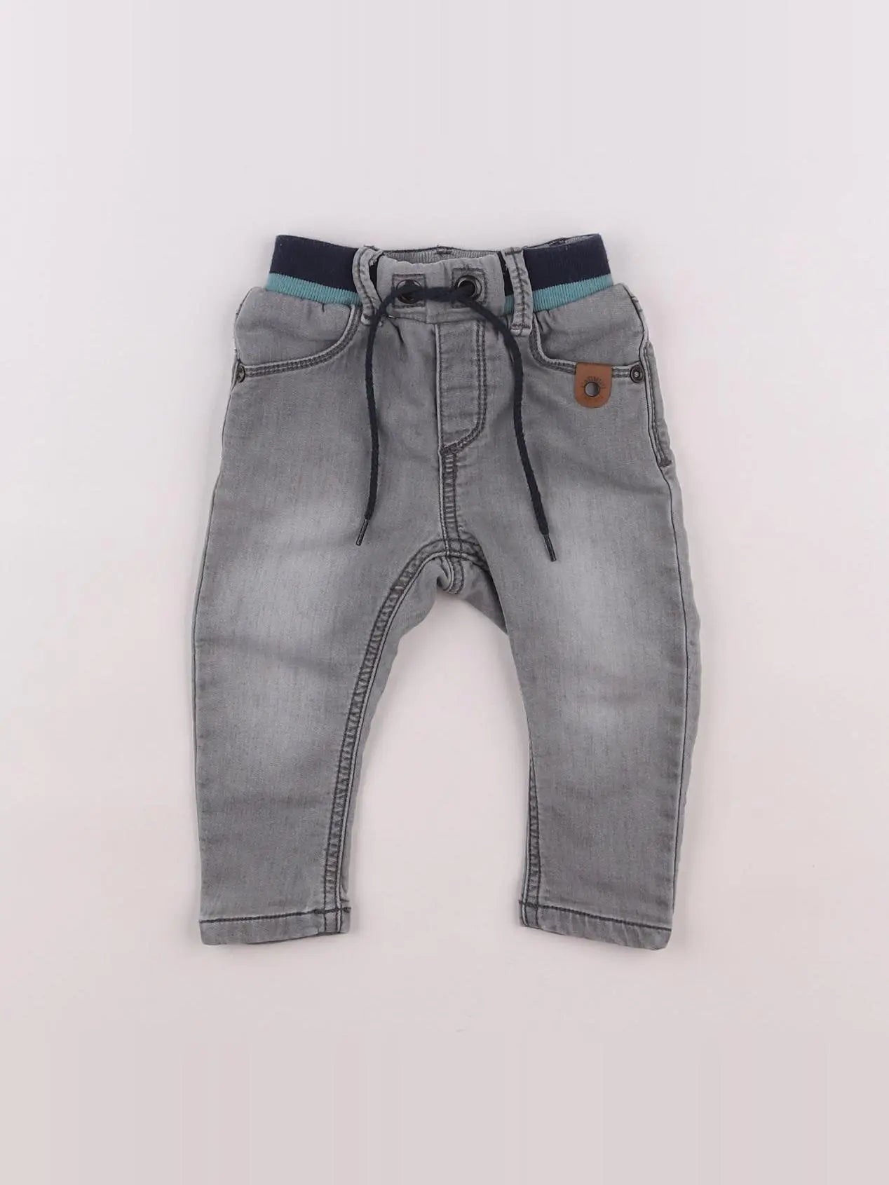 Catimini - jean gris - 12 mois