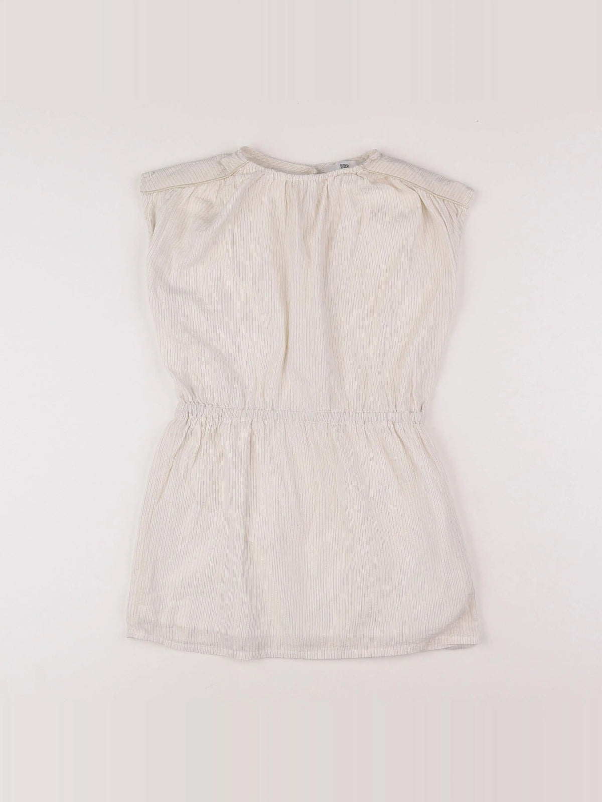 La Redoute - robe blanc, argent - 5 ans