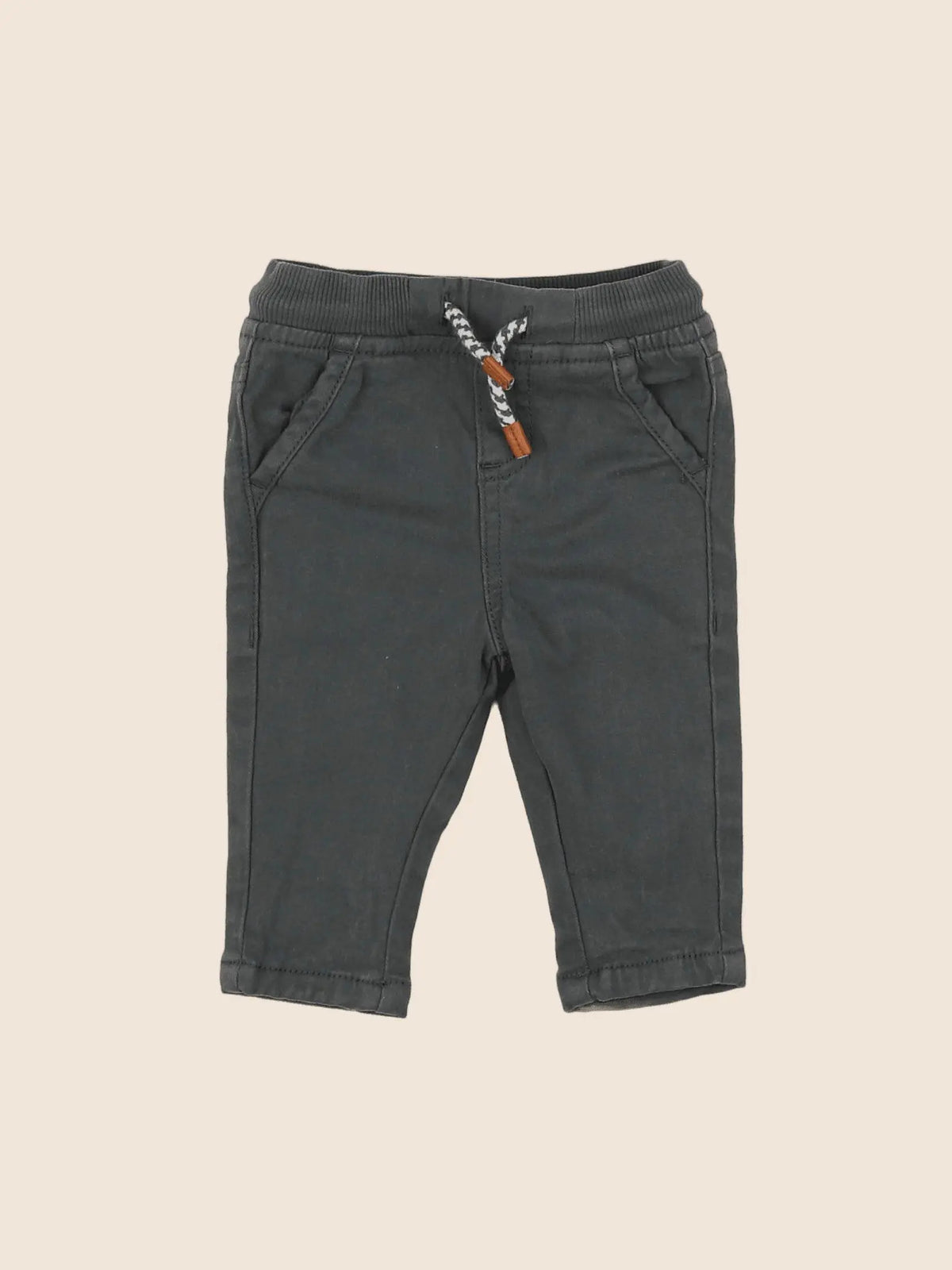 Vertbaudet - pantalon vert - 3 mois