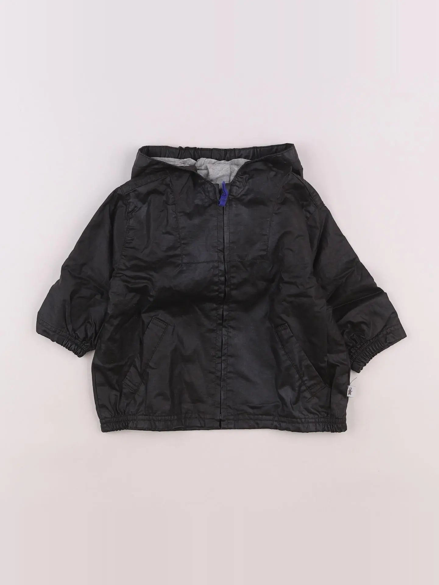 Natalys - imperméable noir - 9 mois