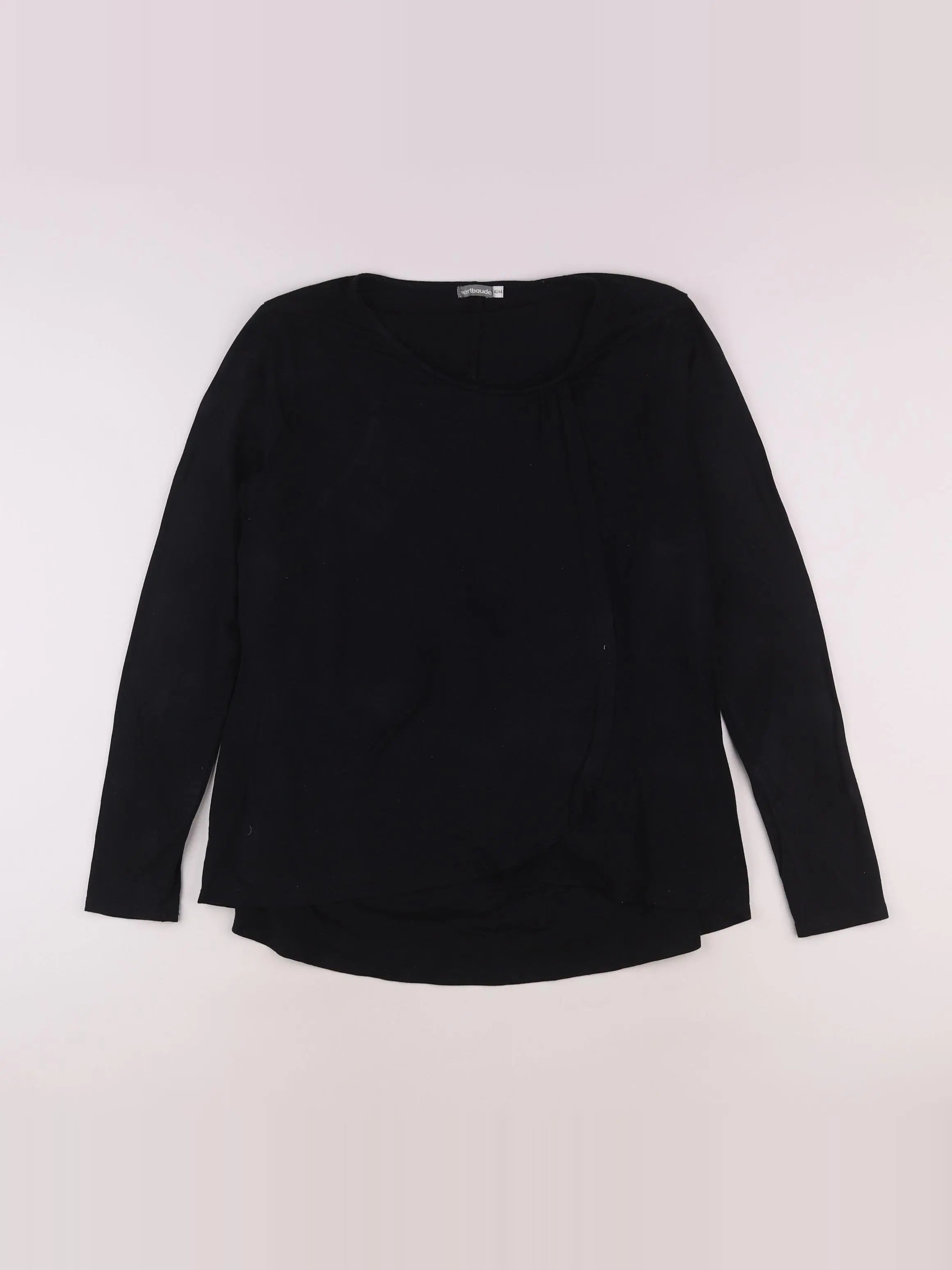 Vertbaudet - tee-shirt grossesse noir - 42 à 44