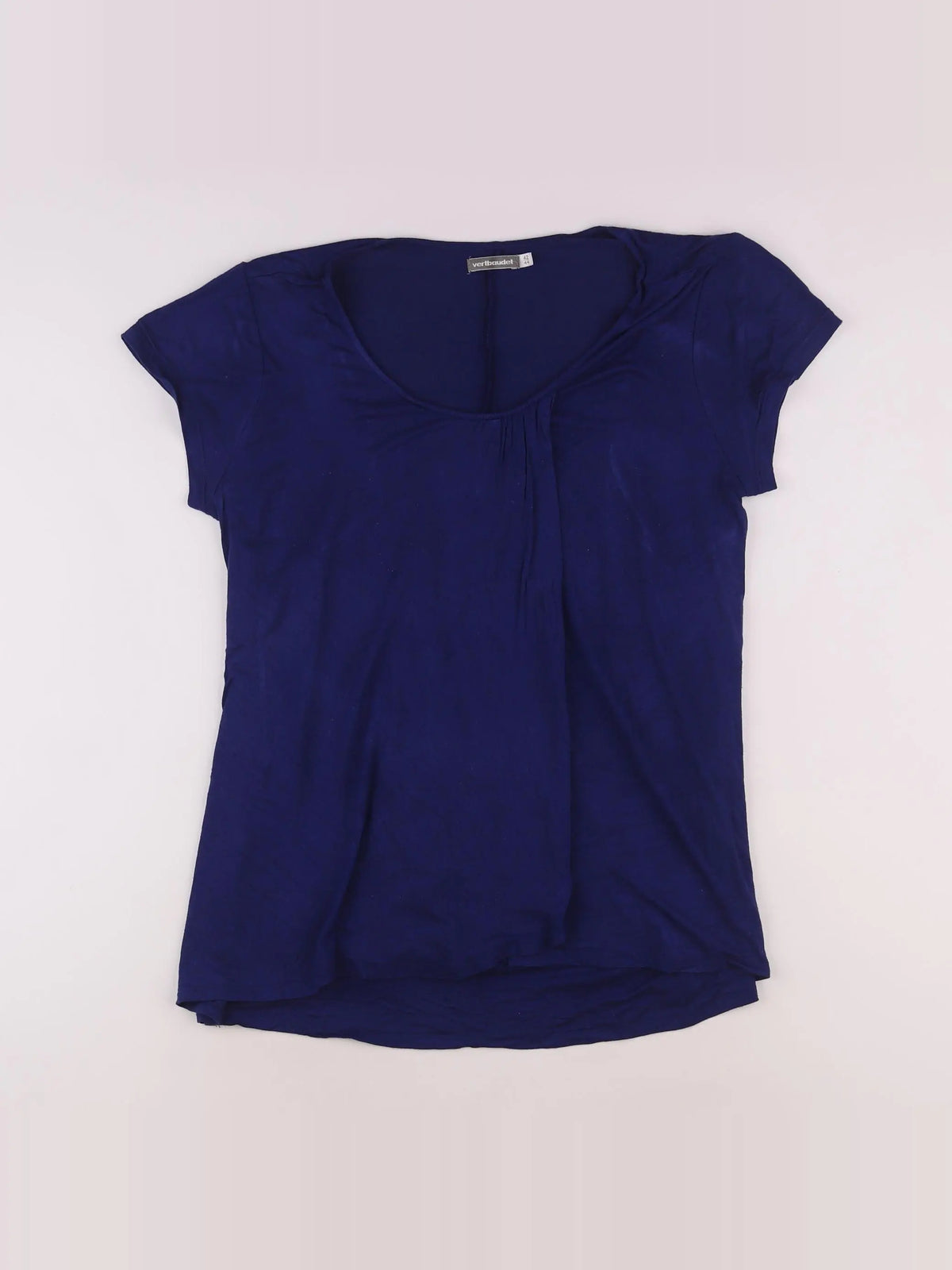 Vertbaudet - tee-shirt grossesse bleu - 42 à 44