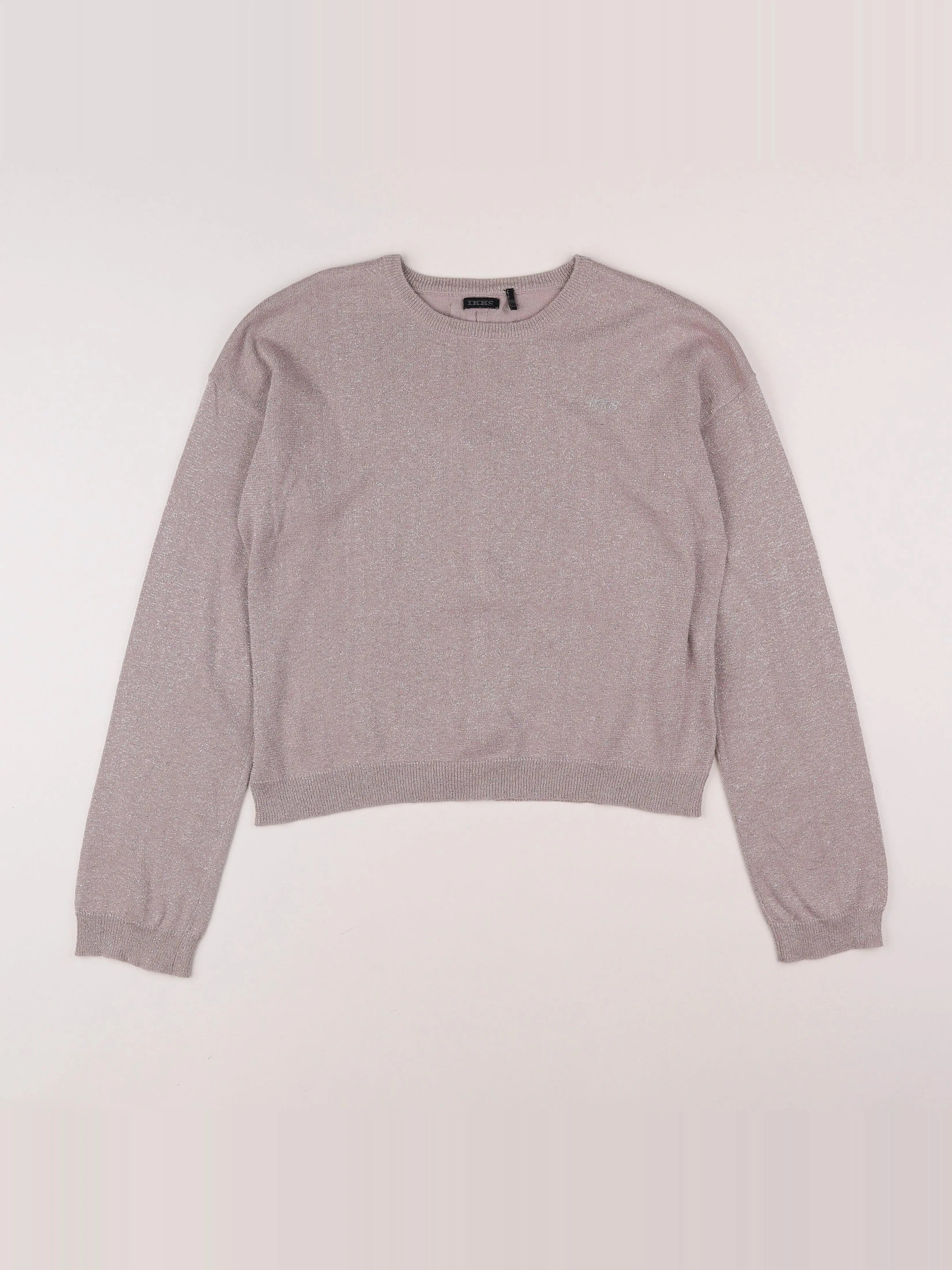 IKKS - pull rose - 12 ans