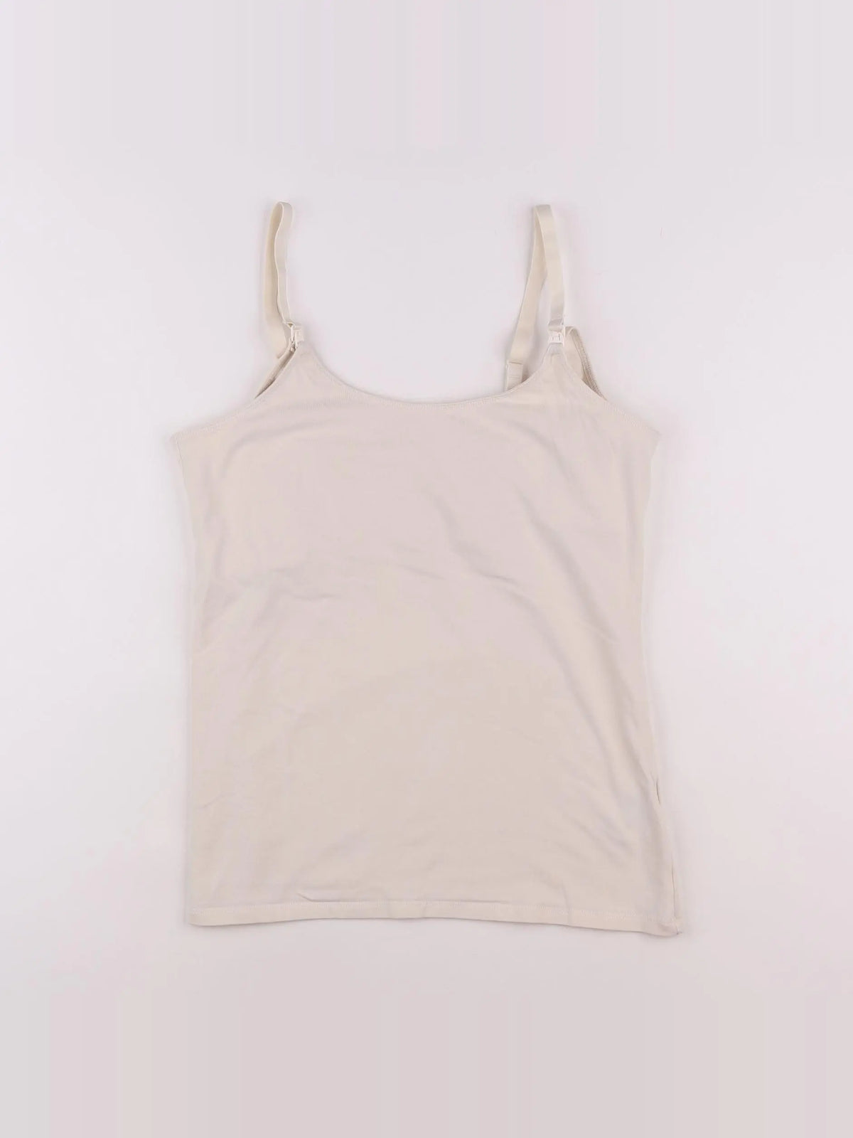 H&M - débardeur grossesse beige - 38 à 40
