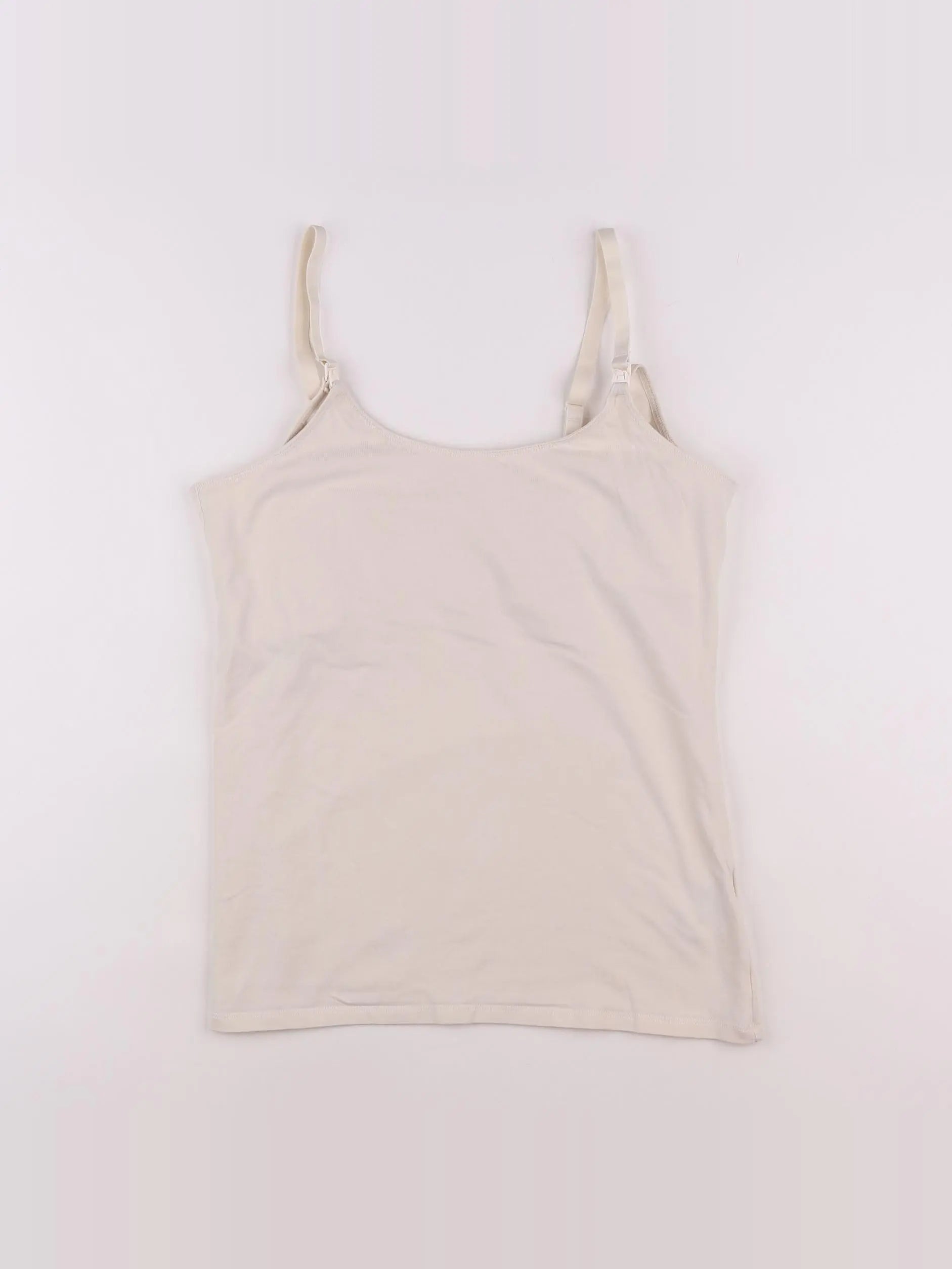H&M - débardeur grossesse beige - 38 à 40
