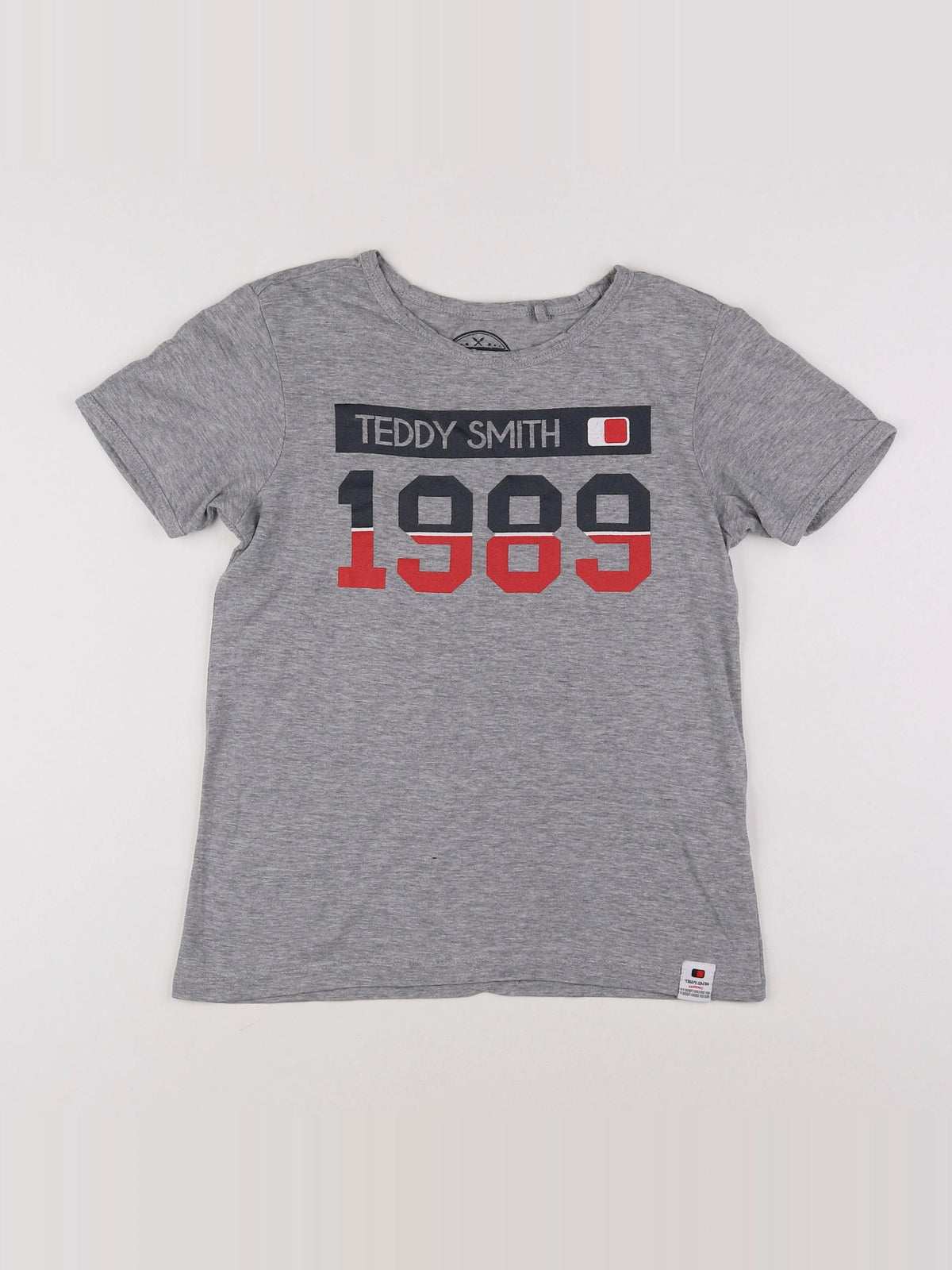 Teddy Smith - tee-shirt gris - 10 ans
