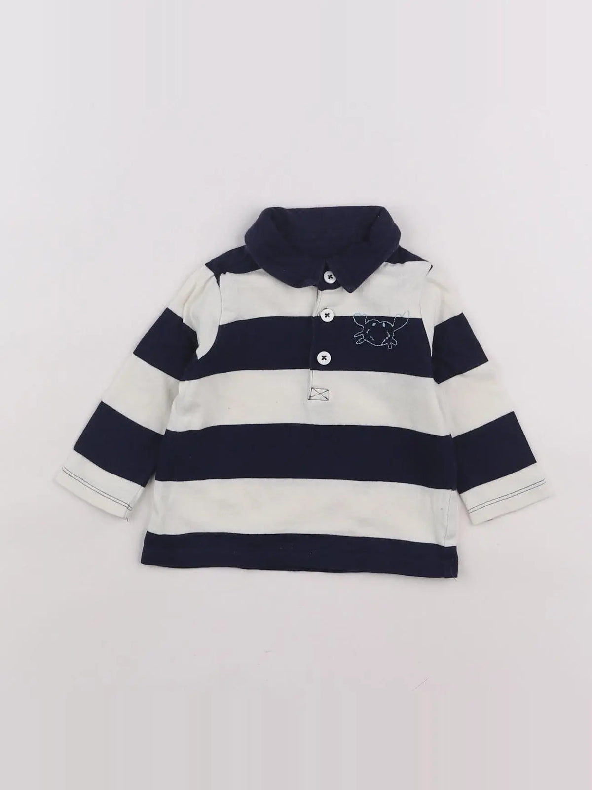 Natalys - polo beige - 6 mois
