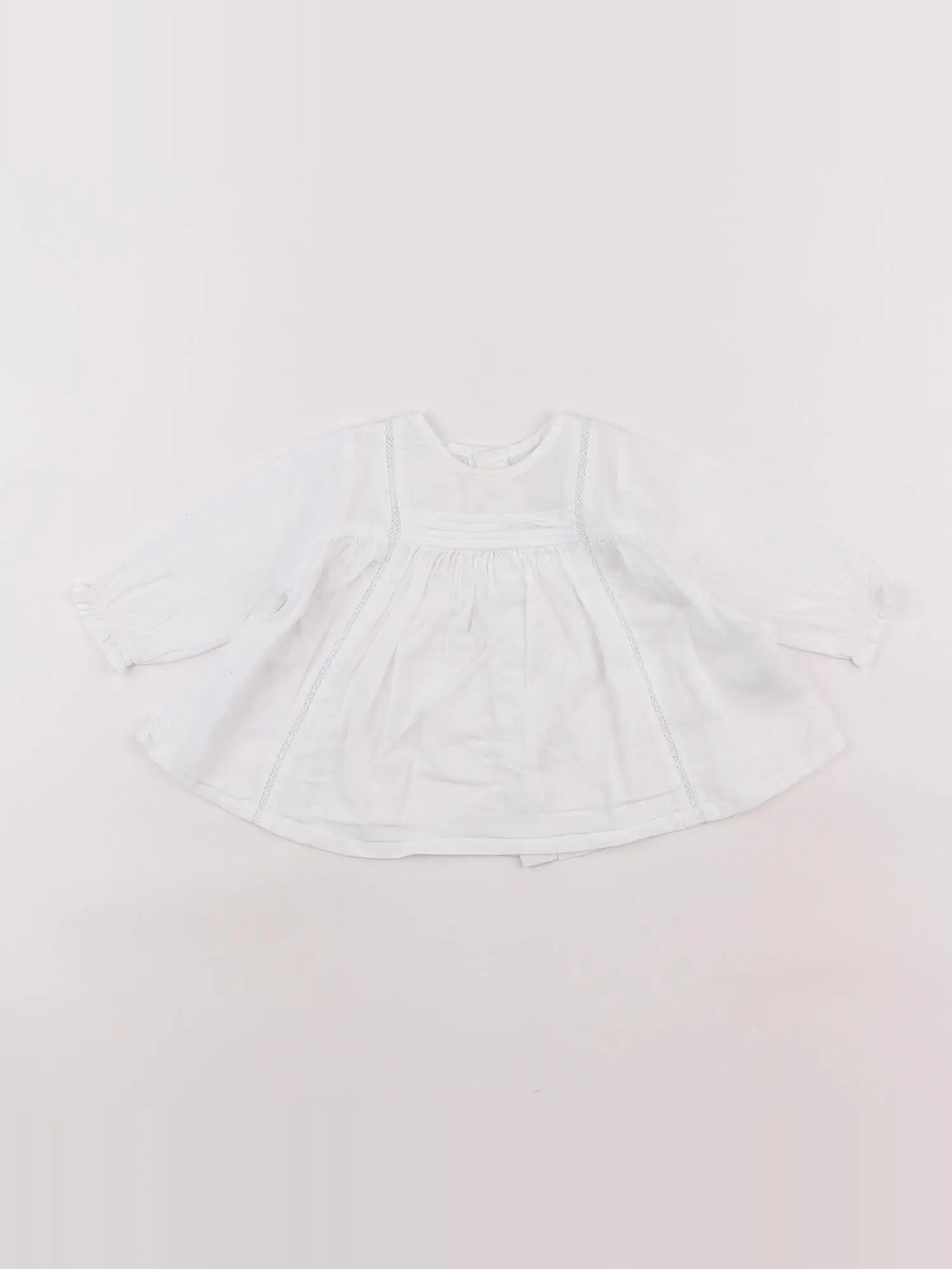 Boutchou - blouse blanc - 3 mois