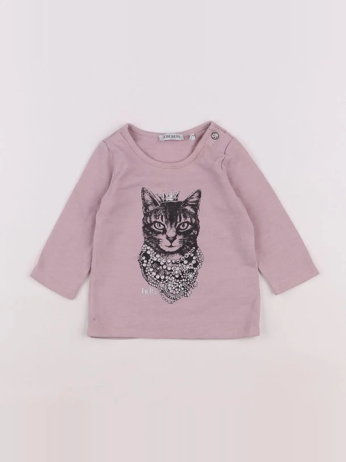 IKKS - tee-shirt rose - 3 mois