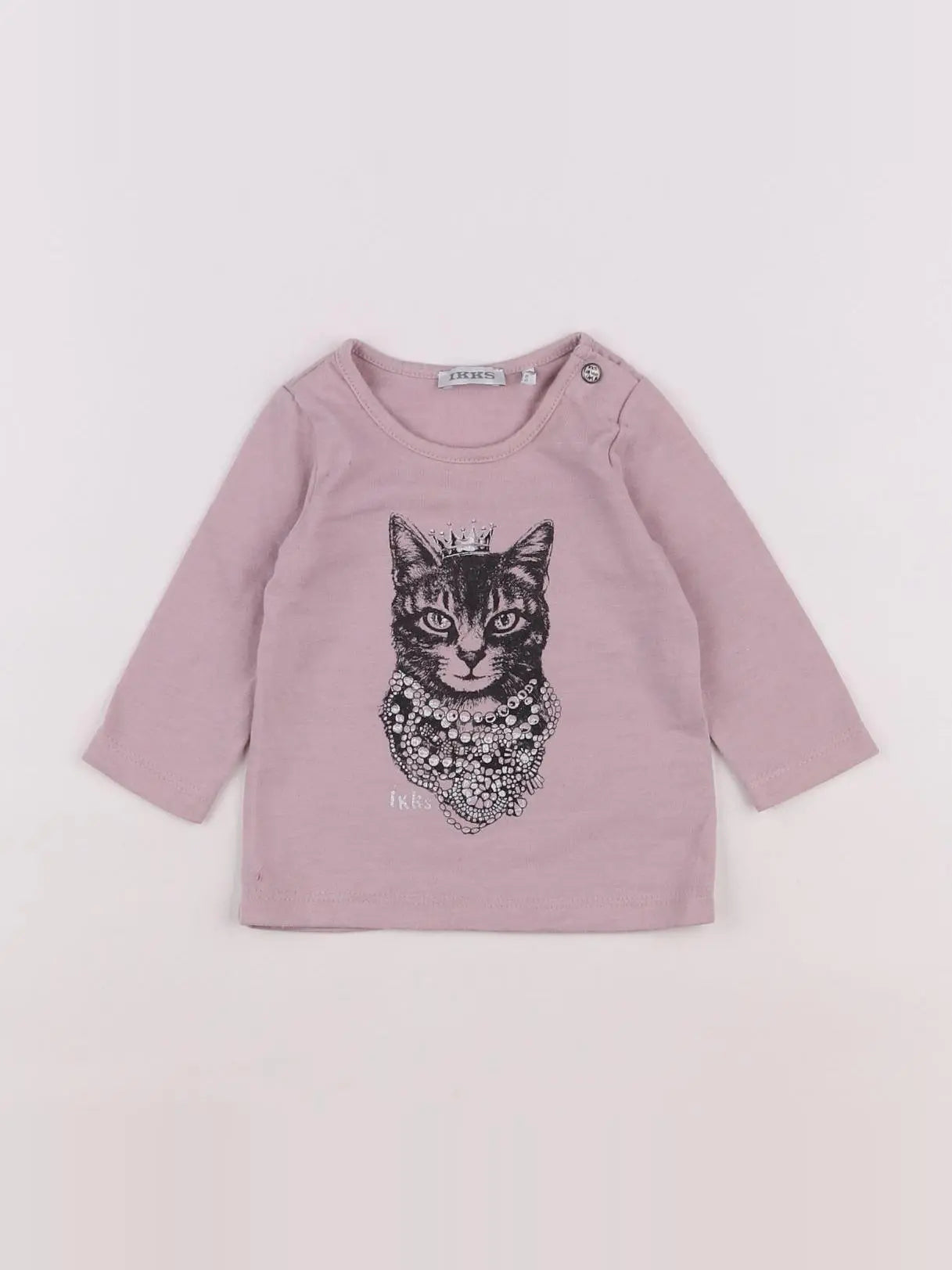 IKKS - tee-shirt rose - 3 mois