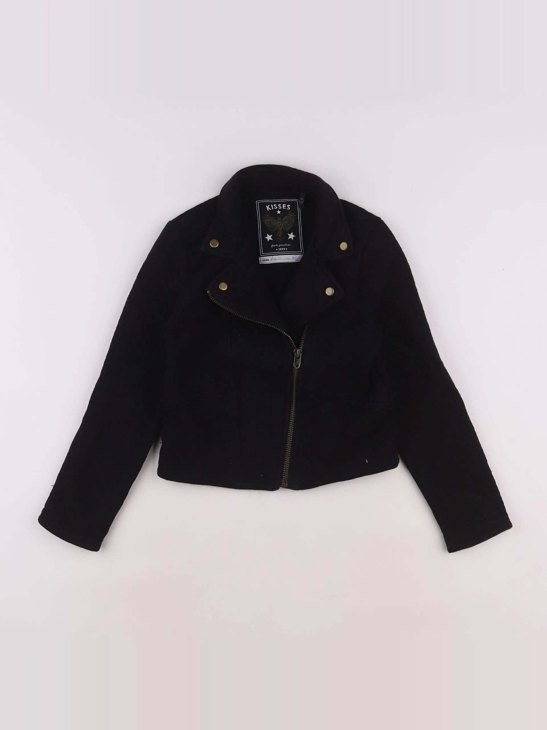 IKKS - veste noir - 8 ans