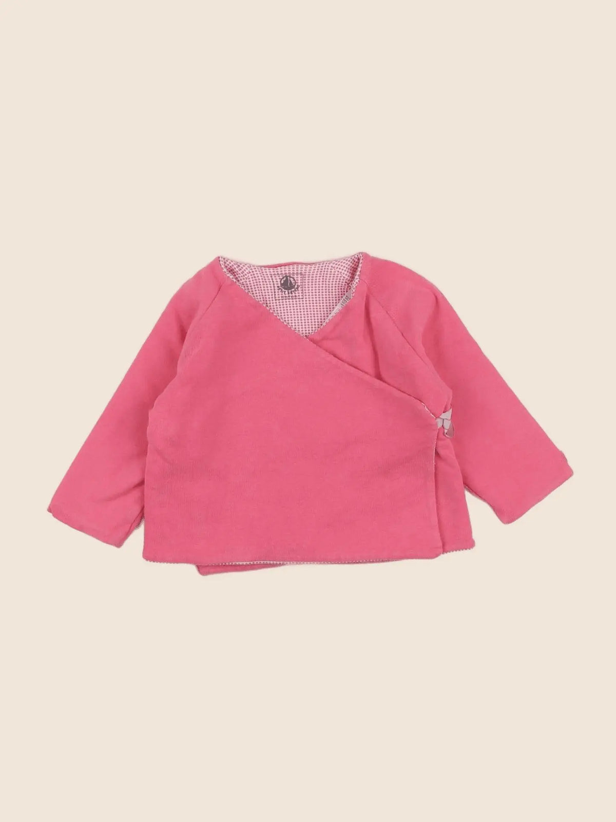 Petit Bateau - sweat rose - 12 mois