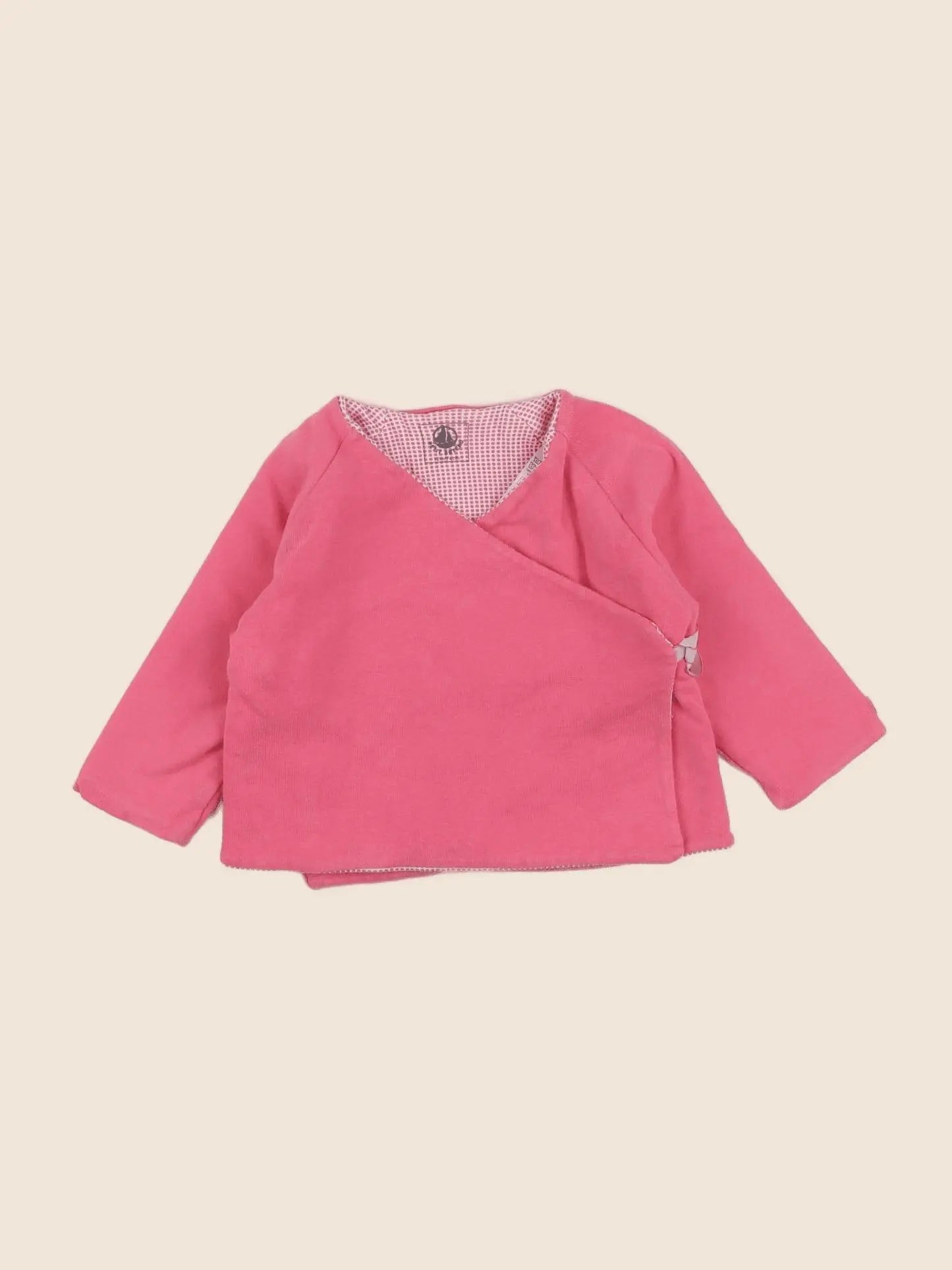 Petit Bateau - sweat rose - 12 mois