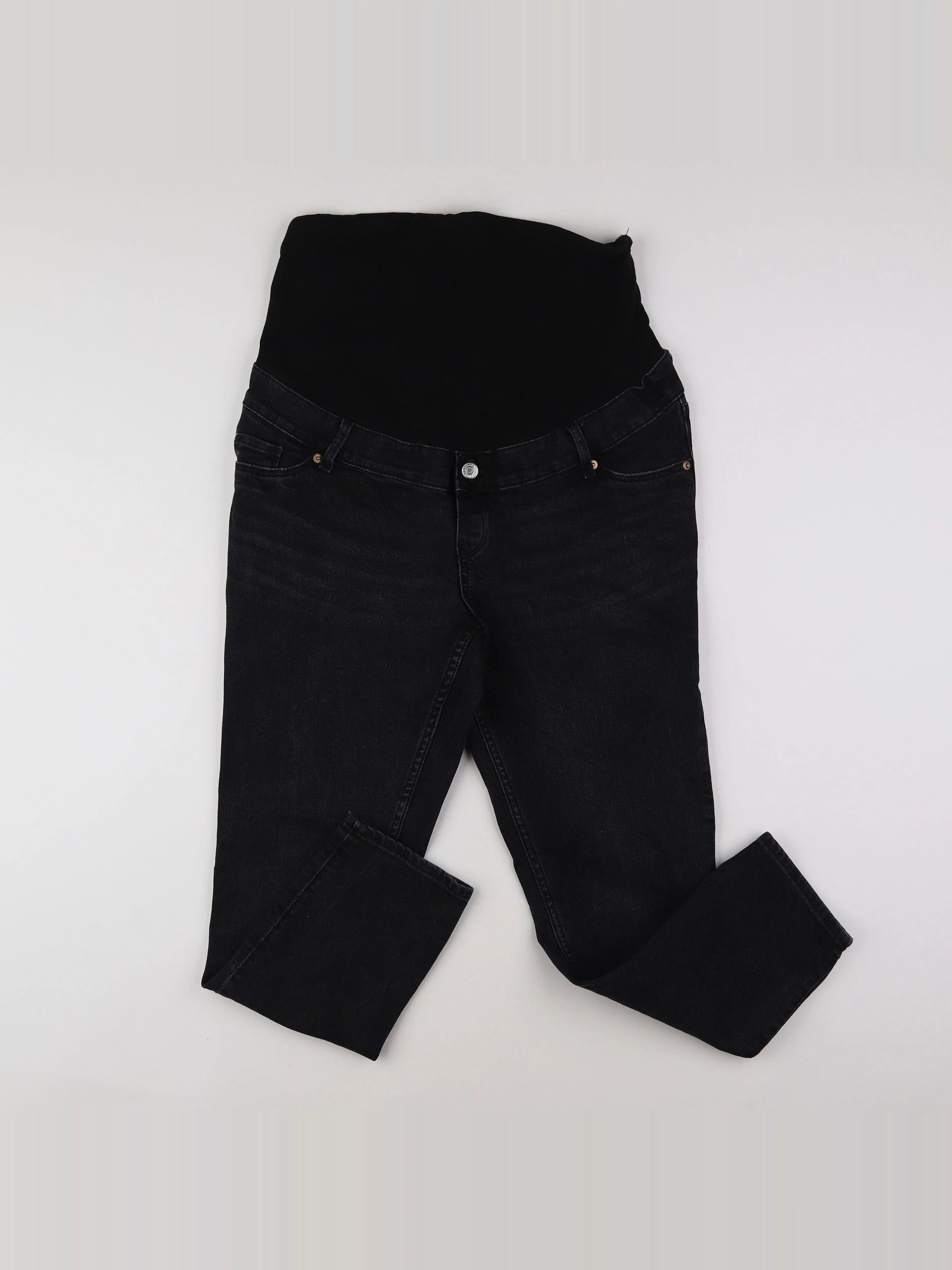 H&M - jean grossesse noir - 40 à 42
