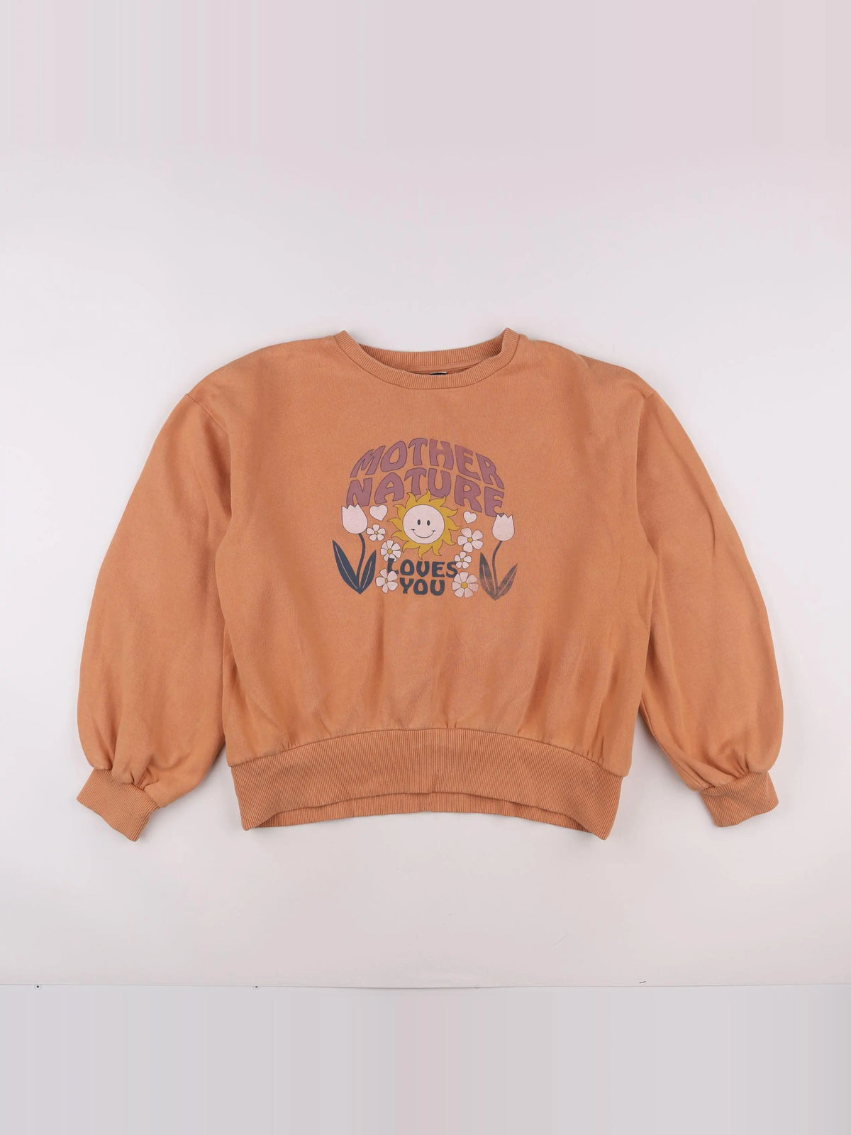 Hundred Pieces - sweat orange - 14 ans