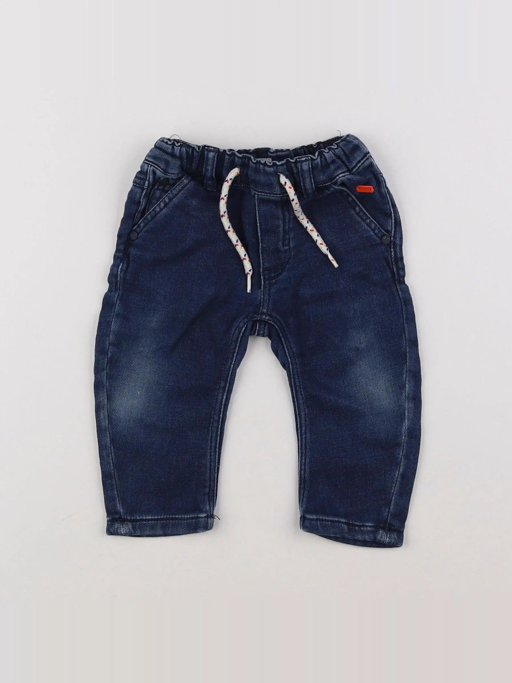 IKKS - pantalon bleu - 3 mois