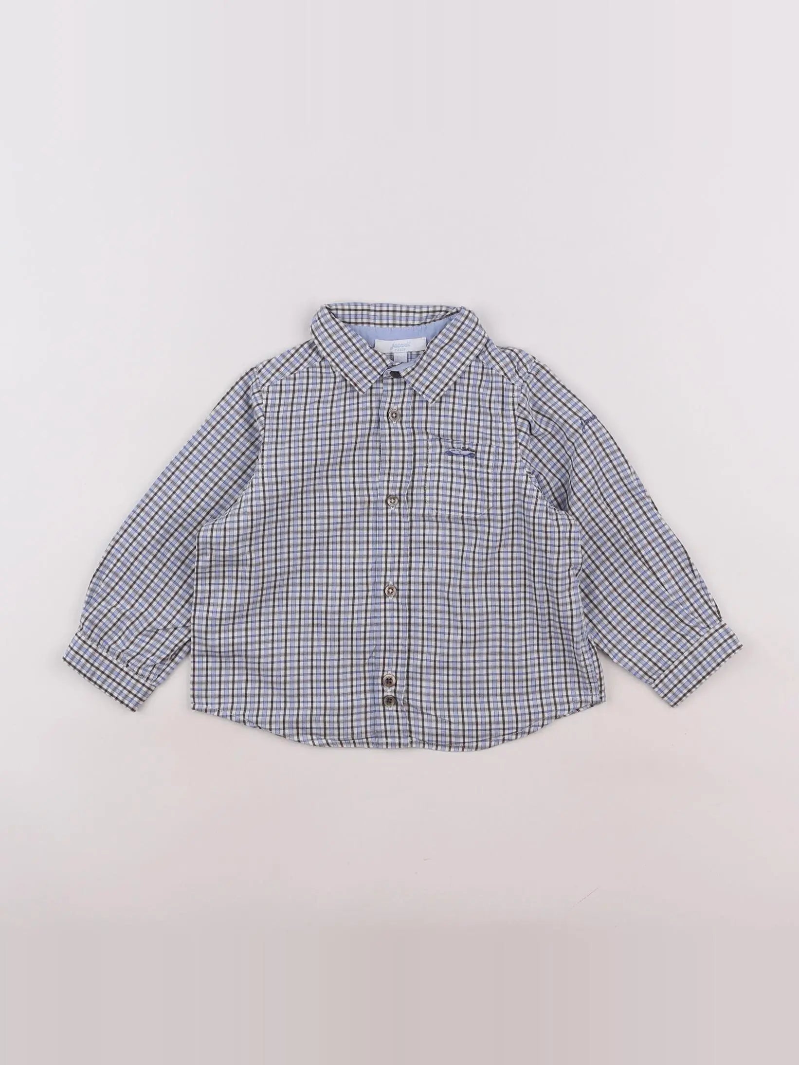 Jacadi - chemise bleu - 18 mois