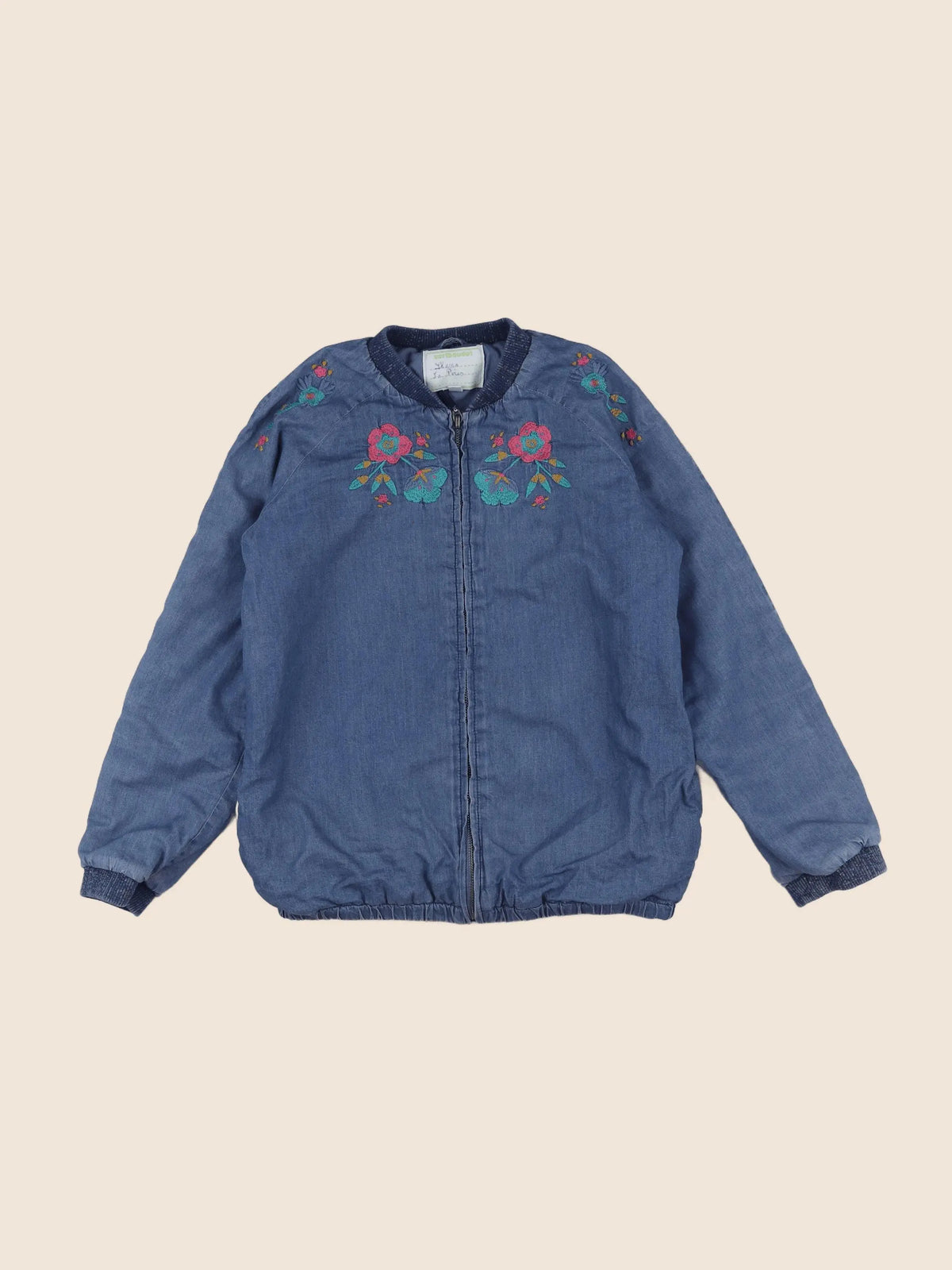Vertbaudet - veste doublé bleu - 12 ans