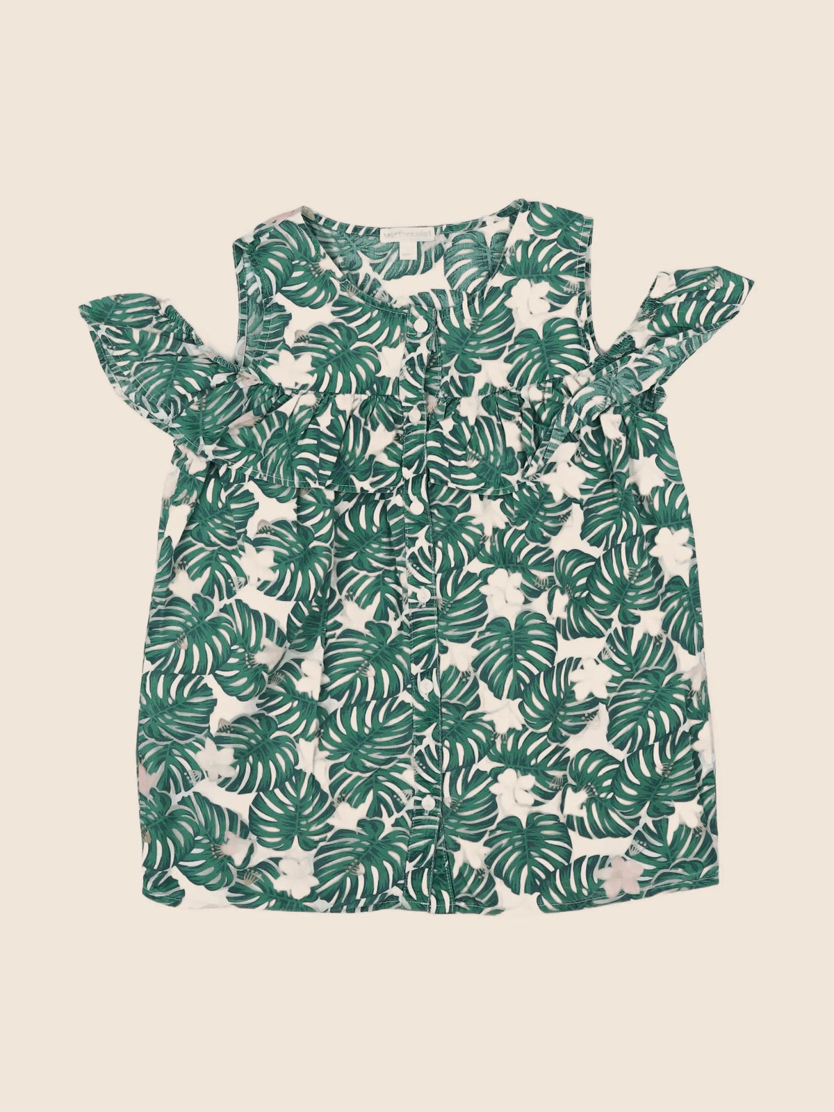 Vertbaudet - blouse vert - 9 ans