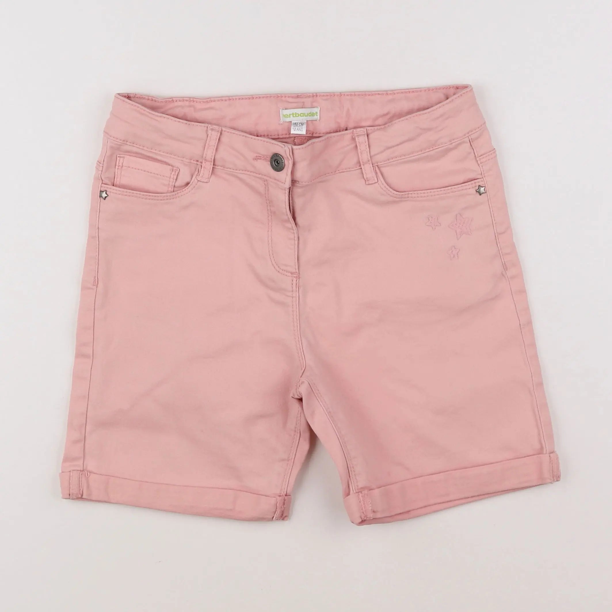Vertbaudet - short rose - 12 ans