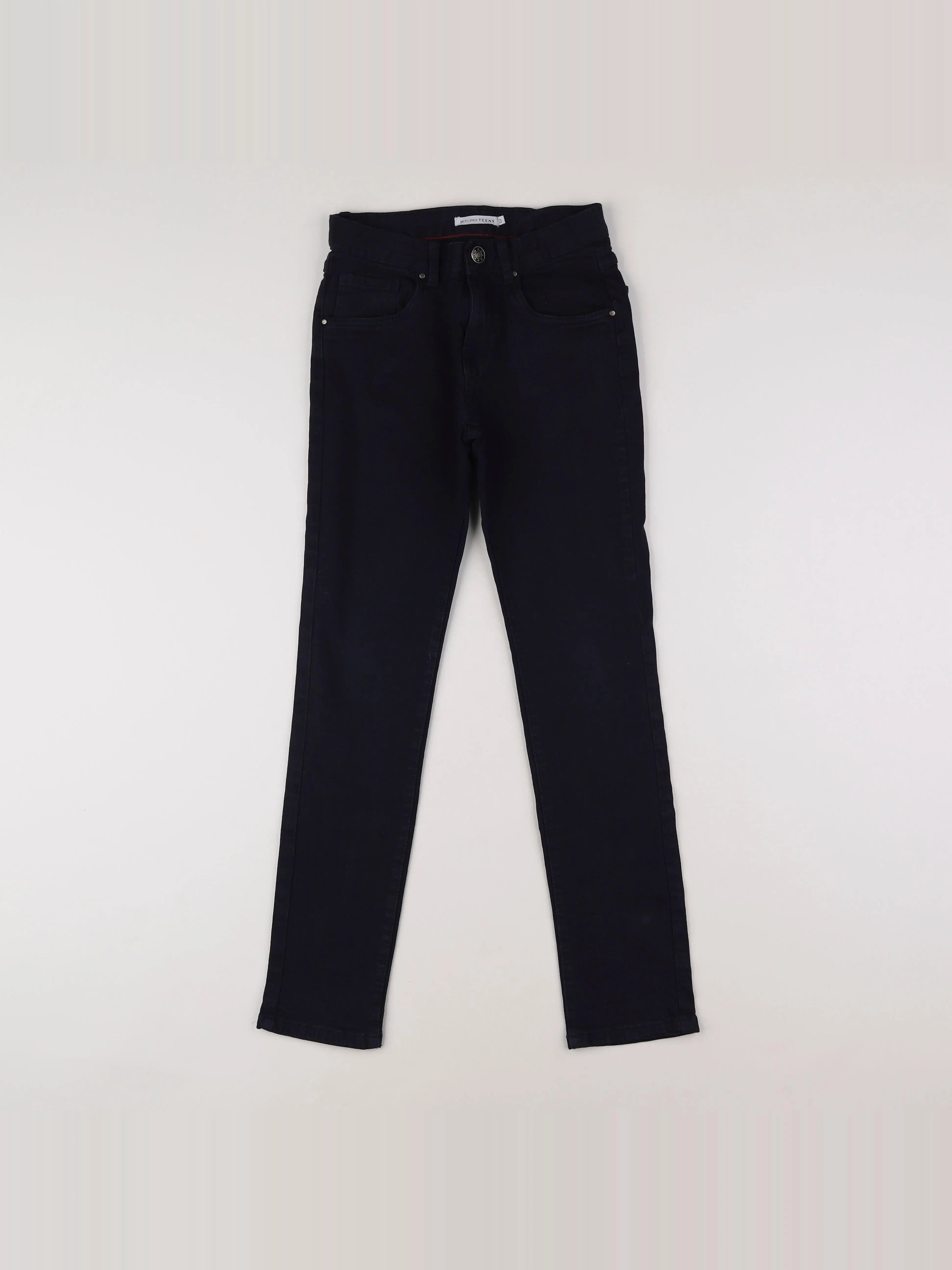 Monoprix - pantalon bleu - 10 ans