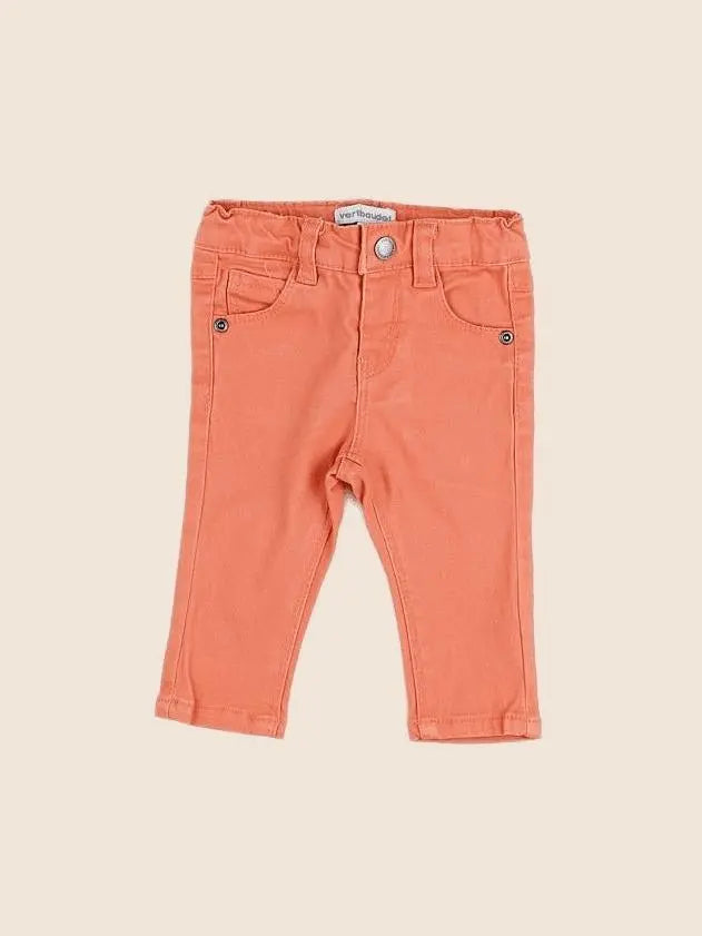 Vertbaudet - pantalon rose - 3 mois