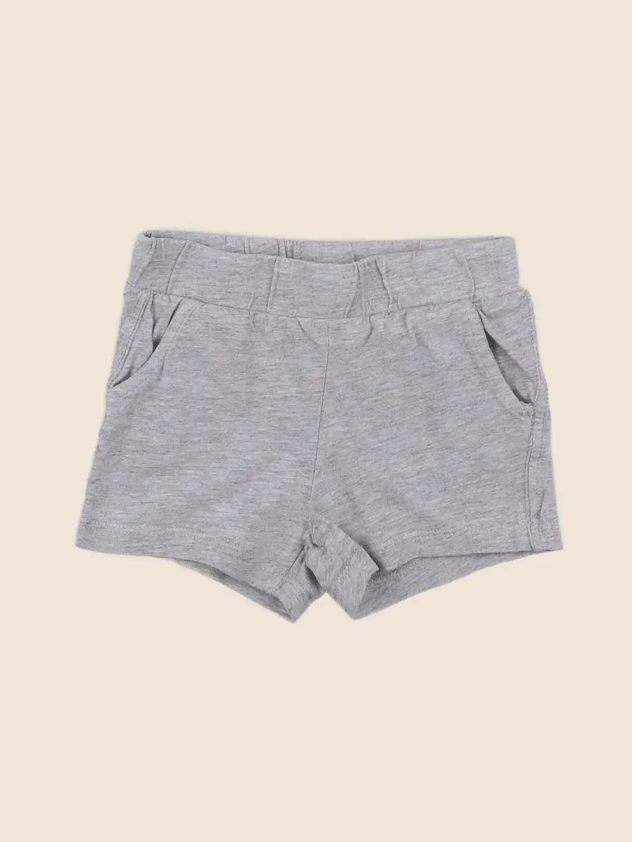H&M - short gris - 3 mois