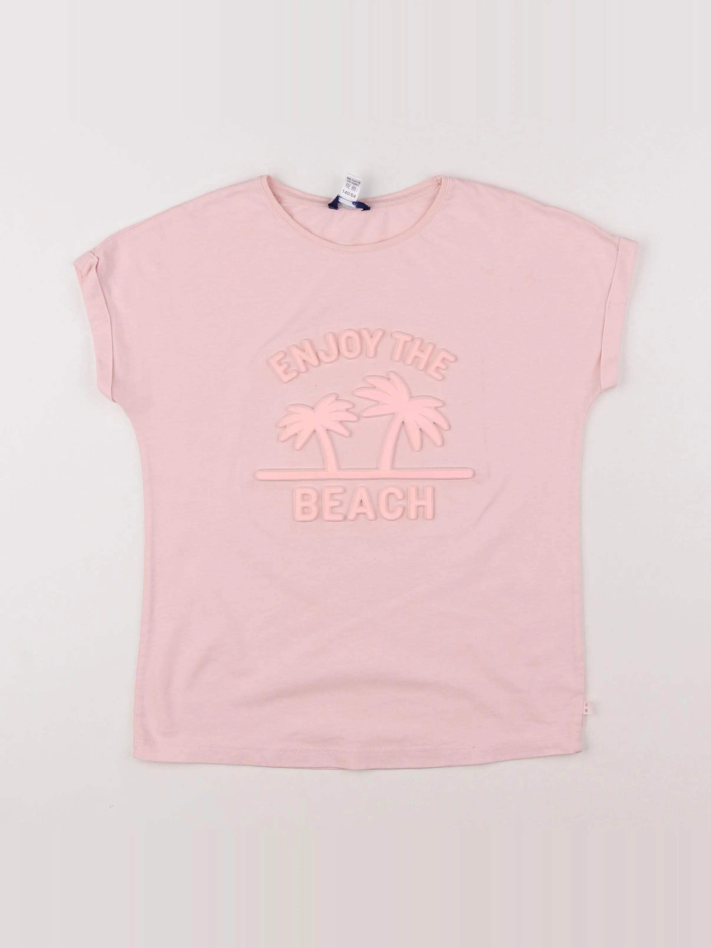 Okaidi - tee-shirt rose - 10 ans