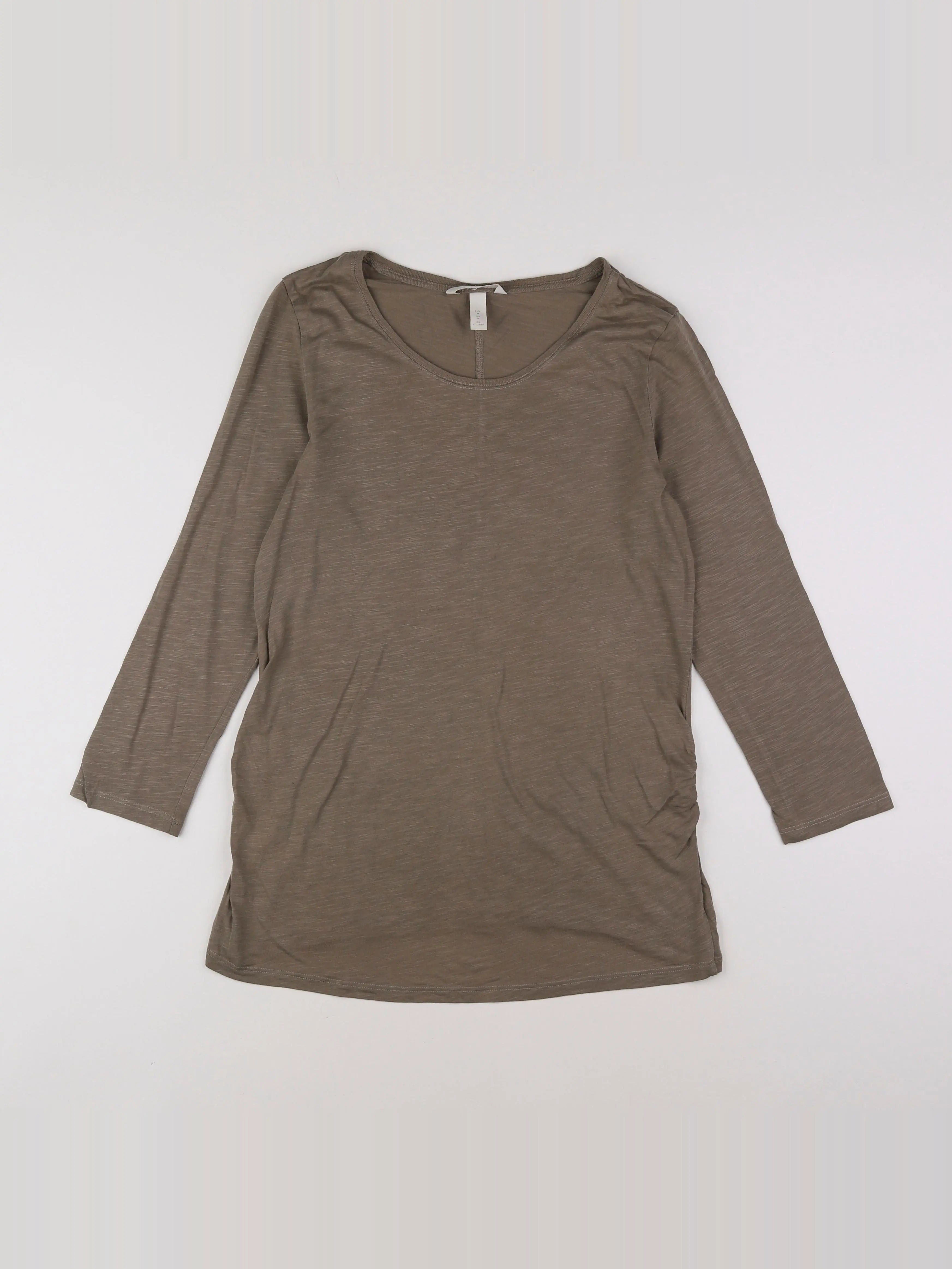 H&M - tee-shirt grossesse vert - 38
