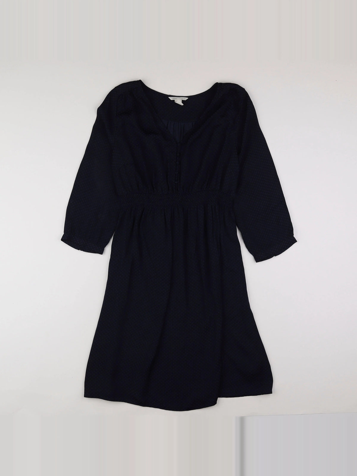 H&M - robe grossesse bleu - 40