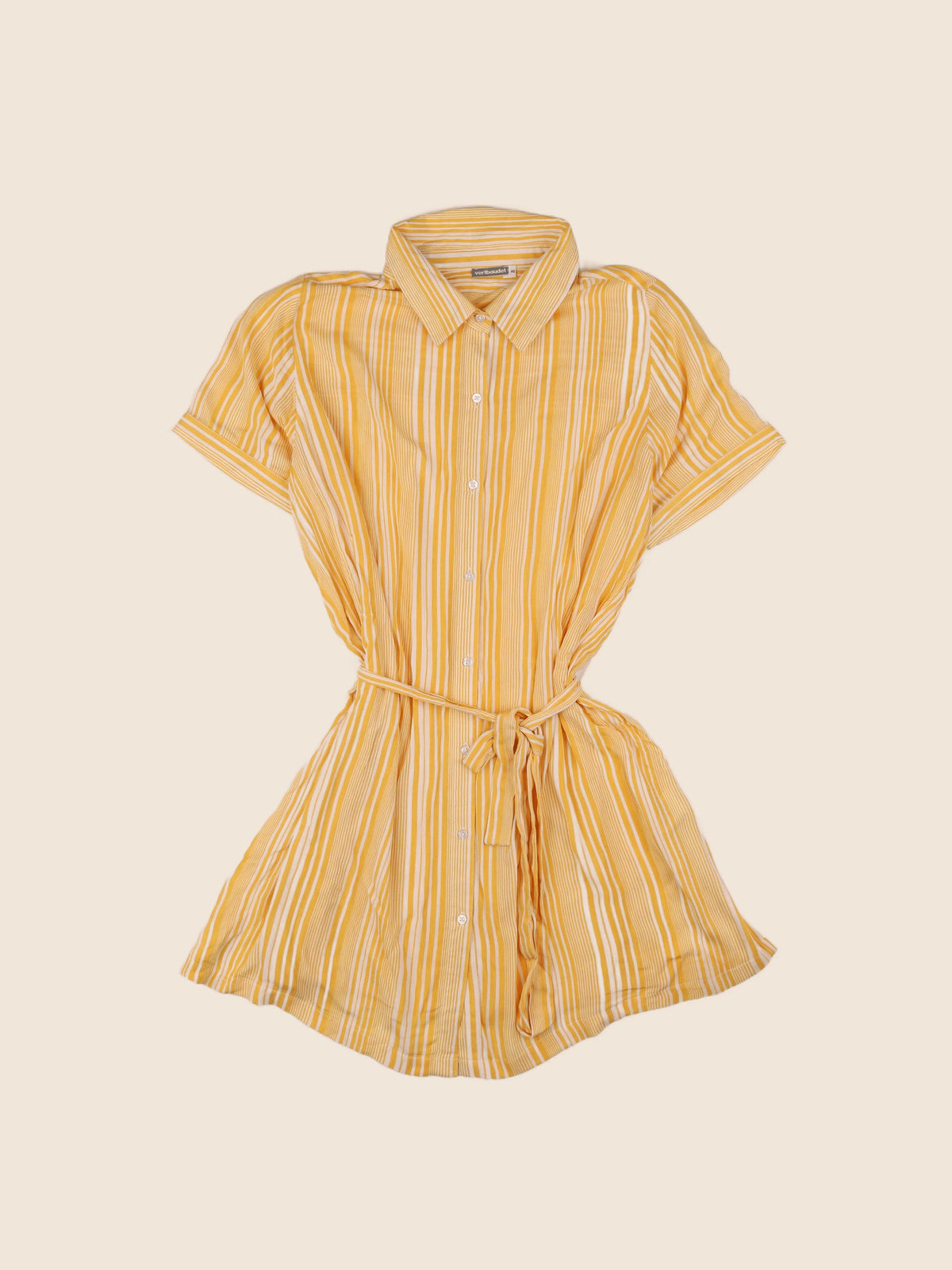 Vertbaudet - robe grossesse jaune - 46