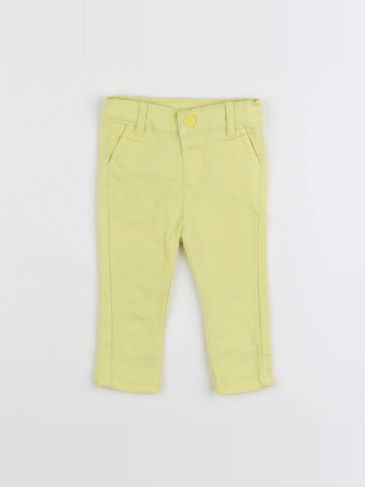 Tape à l'oeil - pantalon jaune - 3 mois