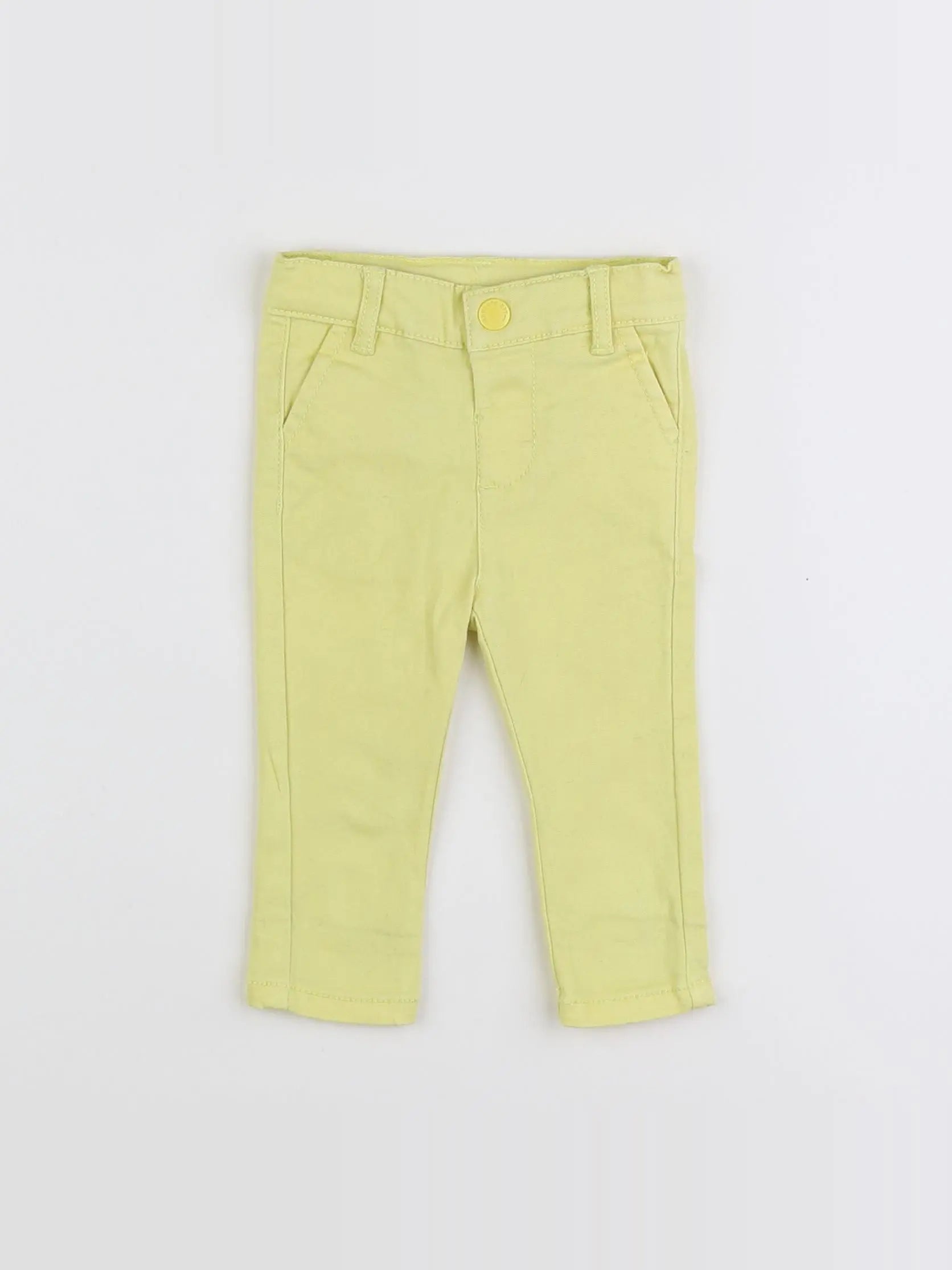 Tape à l'oeil - pantalon jaune - 3 mois