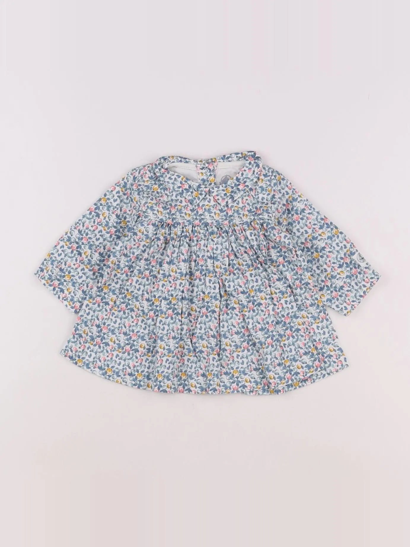 Petit Bateau - robe multicolore - 3 mois