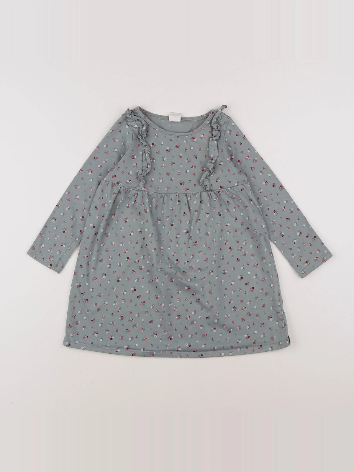 H&M - robe bleu - 2/3 ans